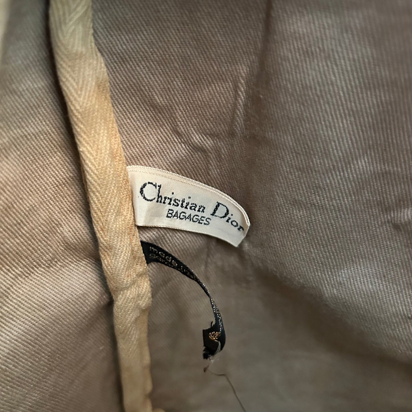 Pre-Loved Dior Brown Monogram Boston Bag