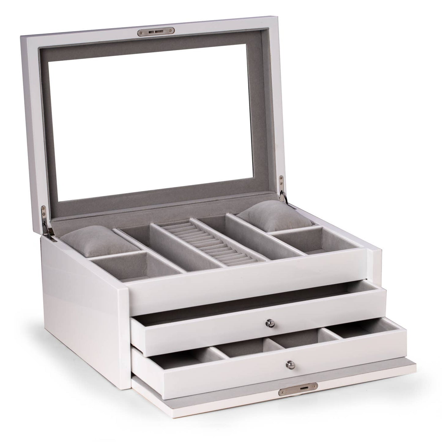 Bey-Berk Leighton Jewelry Chest