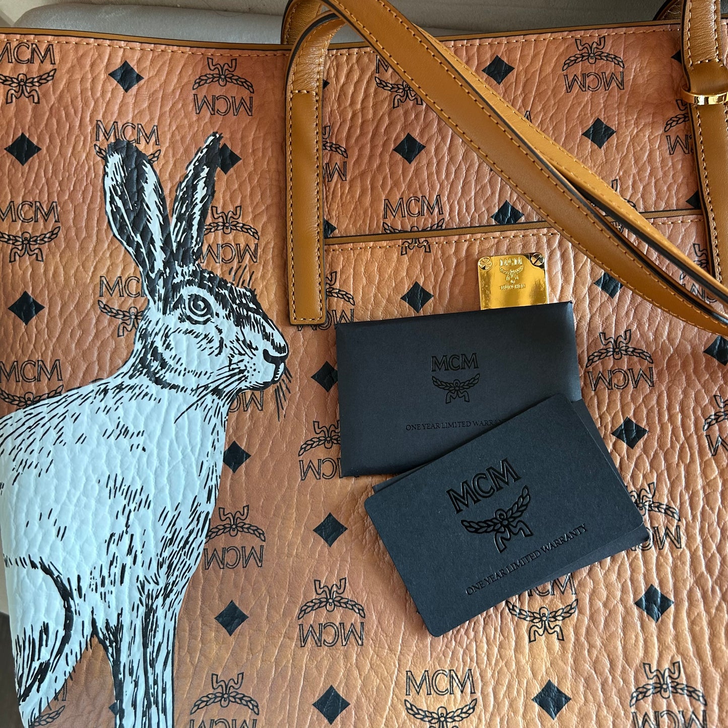 Pre-Loved MCM Anya Tote