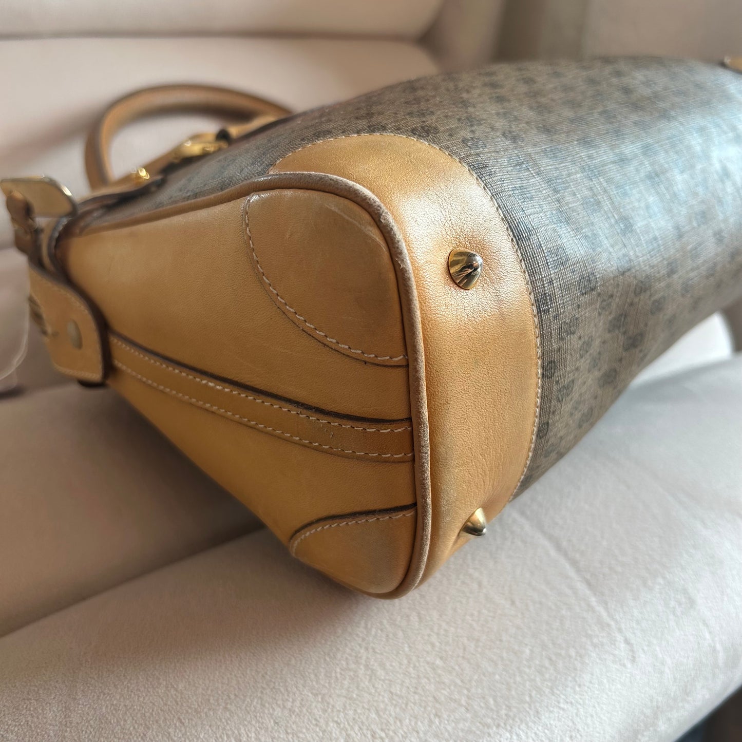 Gucci Micro GG Supreme Top Handle Bag