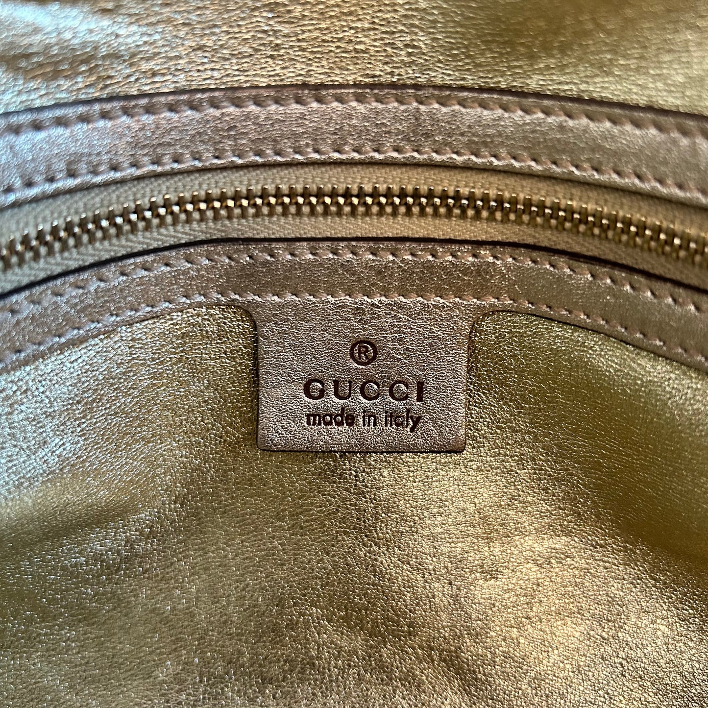 Pre-Loved Gucci Small Capri Bowler Bag