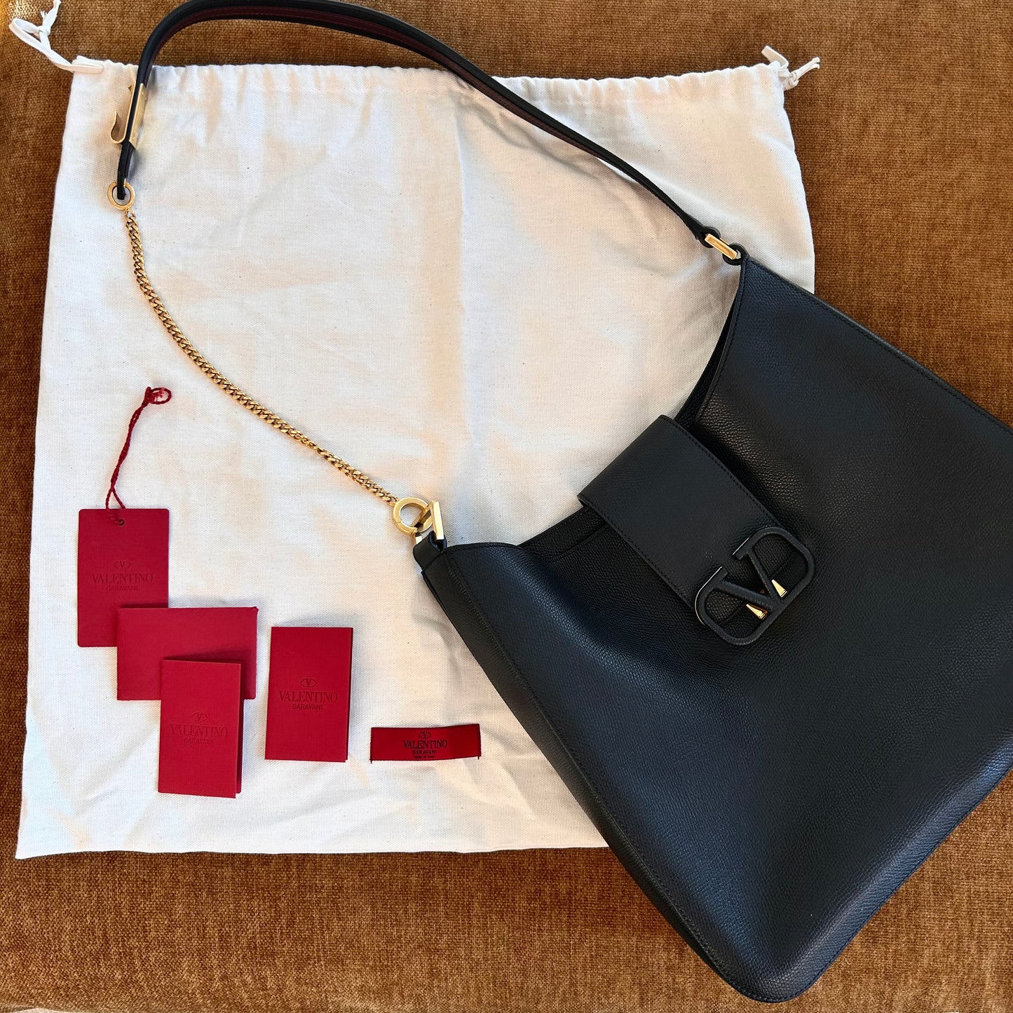 Pre-Loved Valentino Vsling Hobo Bag