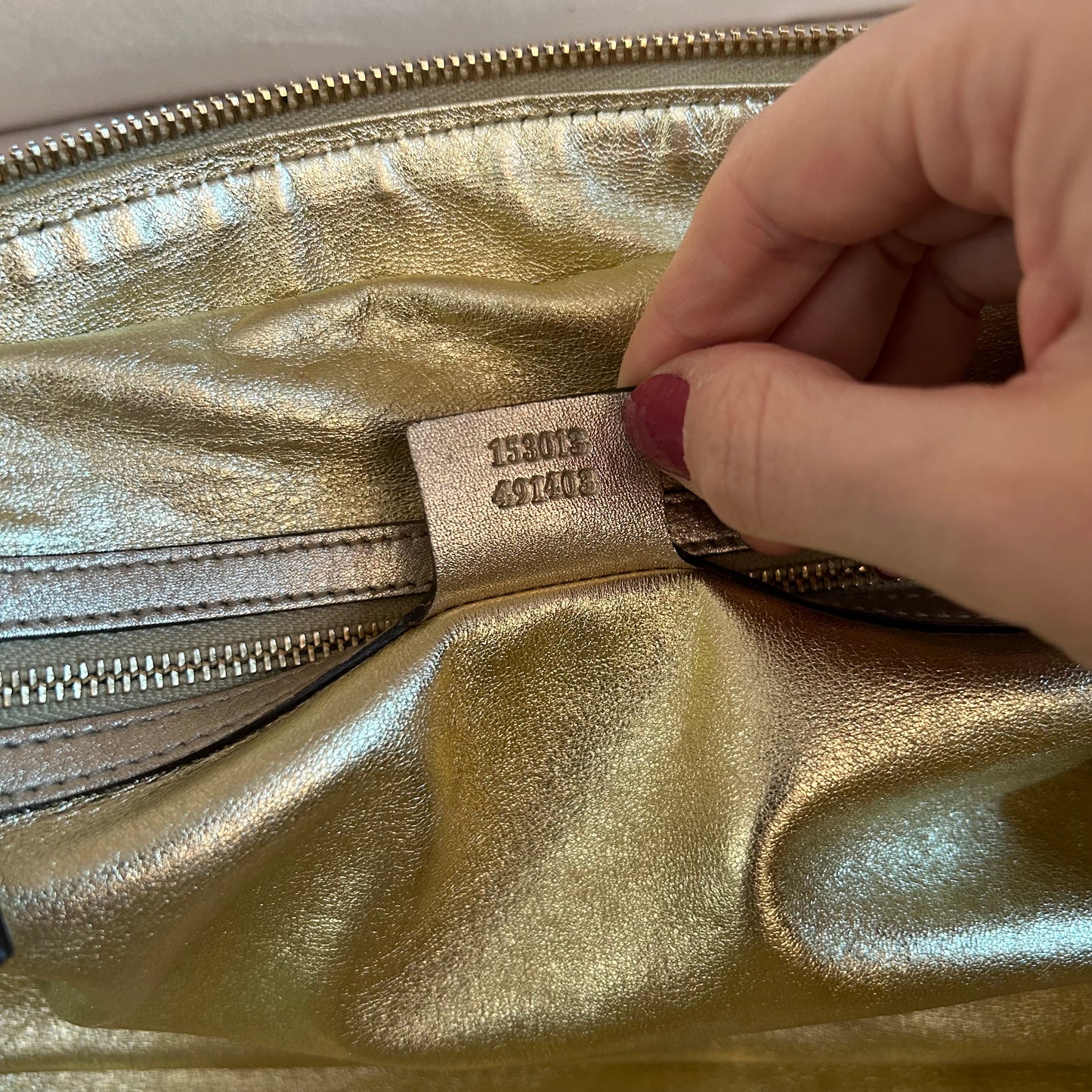 Pre-Loved Gucci Small Capri Bowler Bag