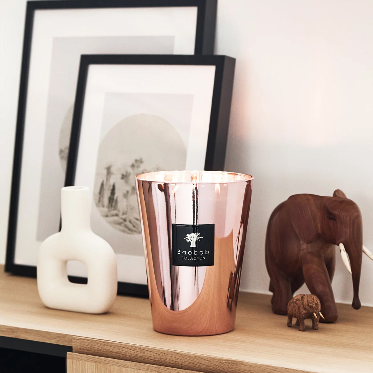 Baobab Les Exclusives Roseum Candle - Medium