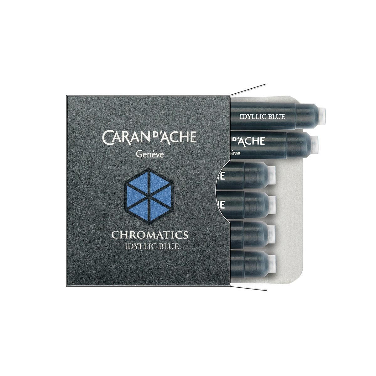 Caran d'Ache Chromatics Box of 6 Ink Cartridges Fountain