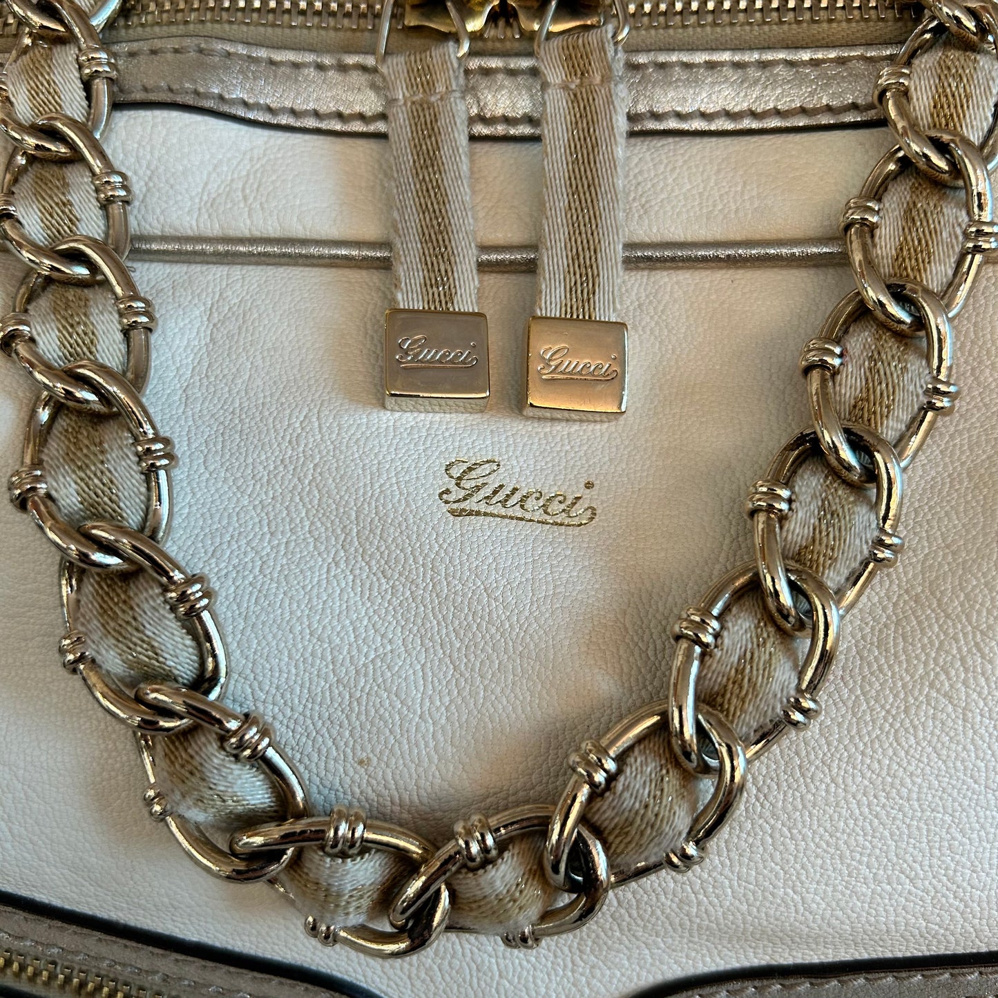 Pre-Loved Gucci Small Capri Bowler Bag
