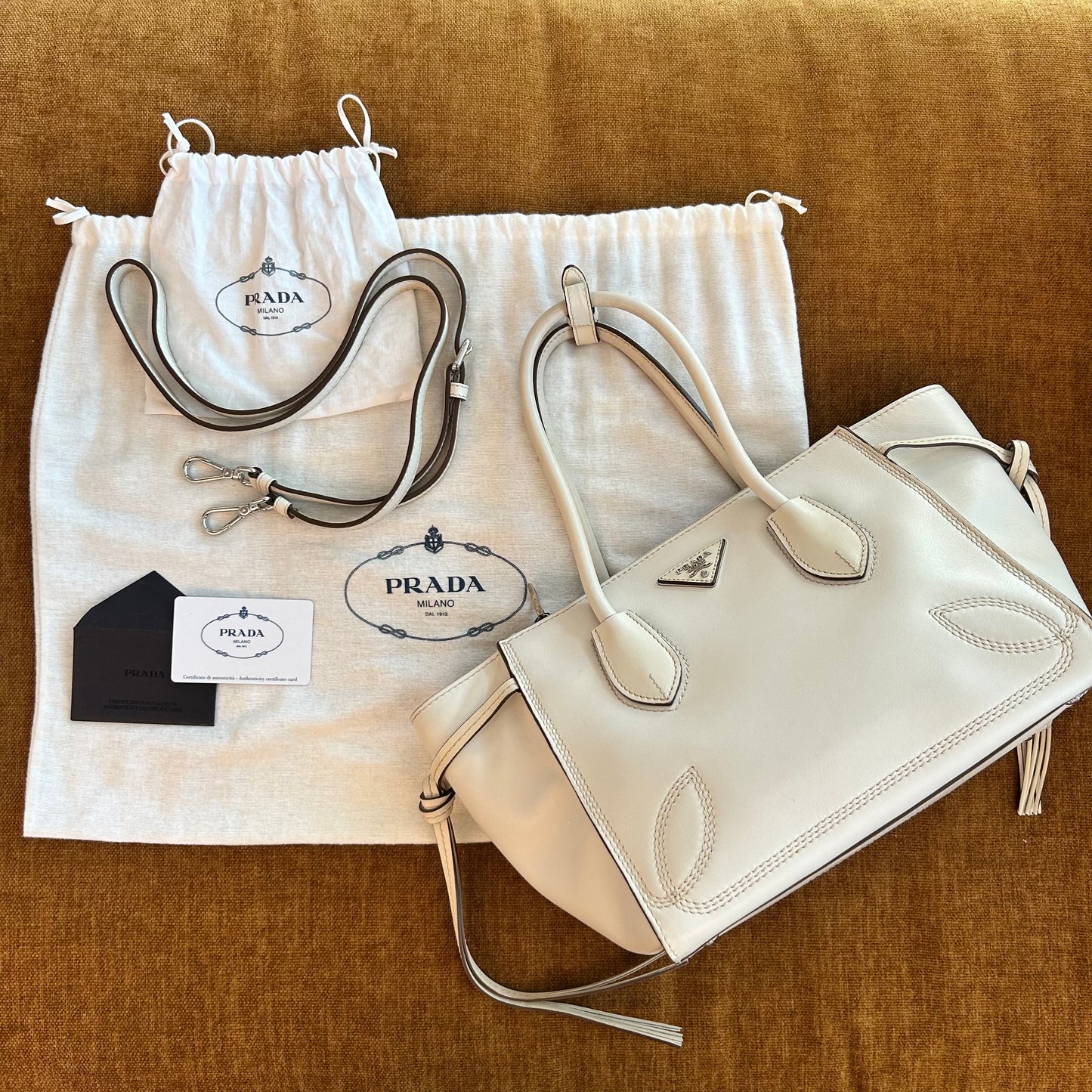 Pre-Loved Prada Twin Pocket City Sport Tote