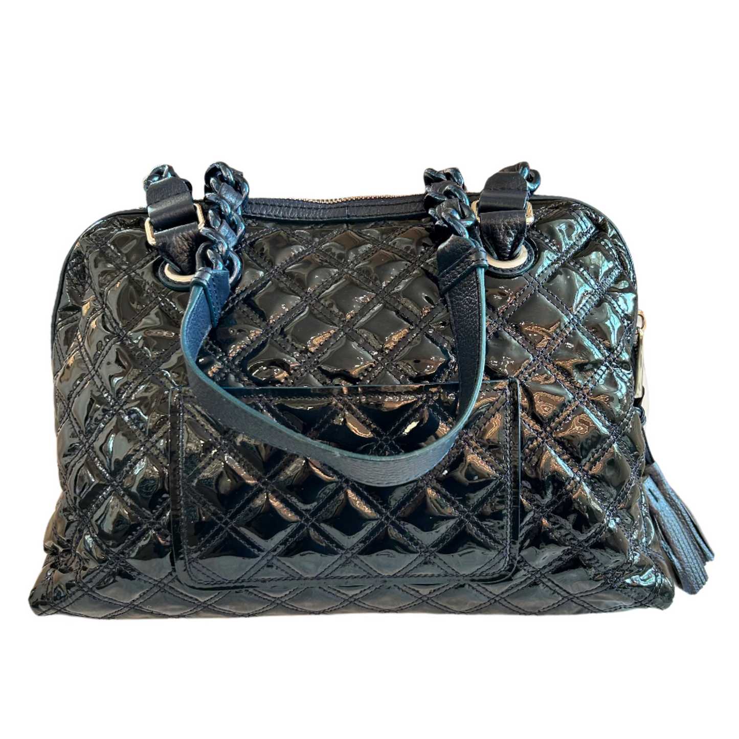Pre-Loved Marc Jacobs Quilted Patent Leather Bag