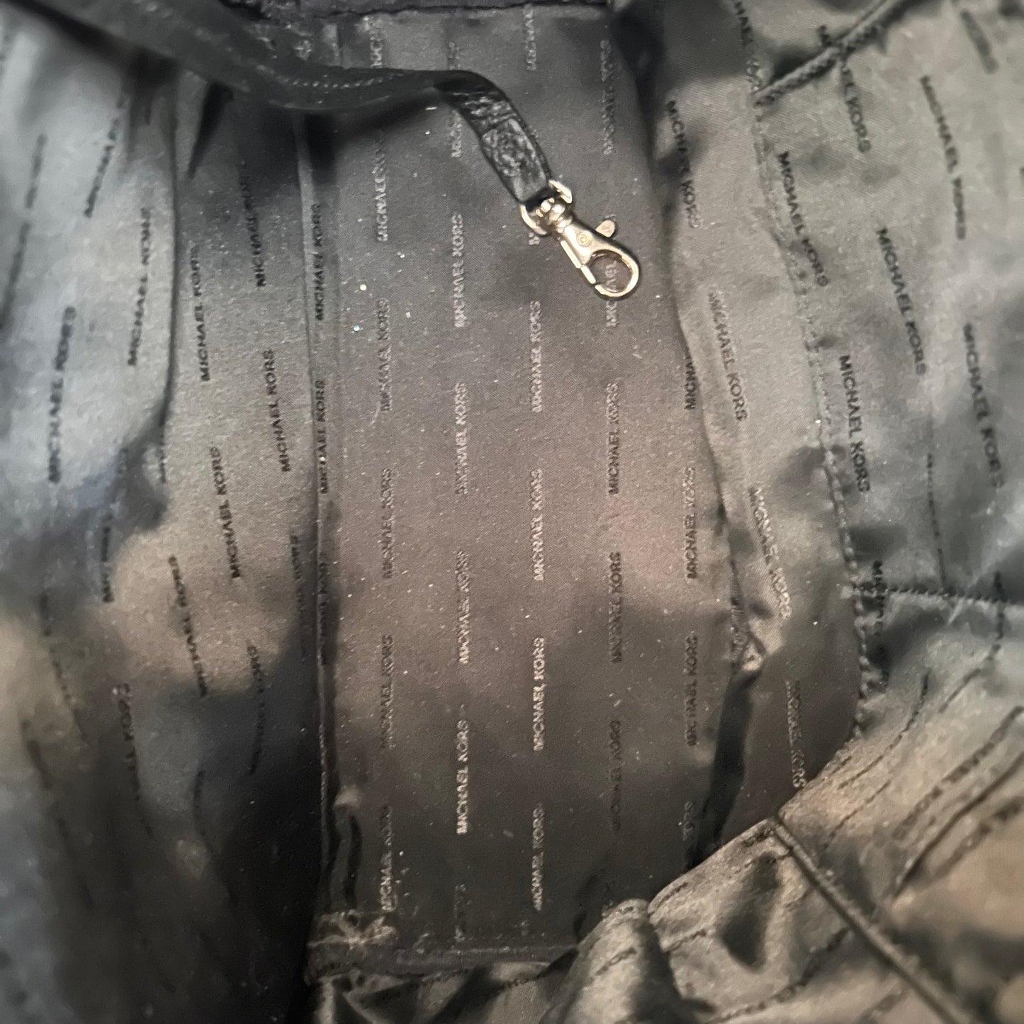 Pre-Loved Michael Kors Rhea Leather Backpack
