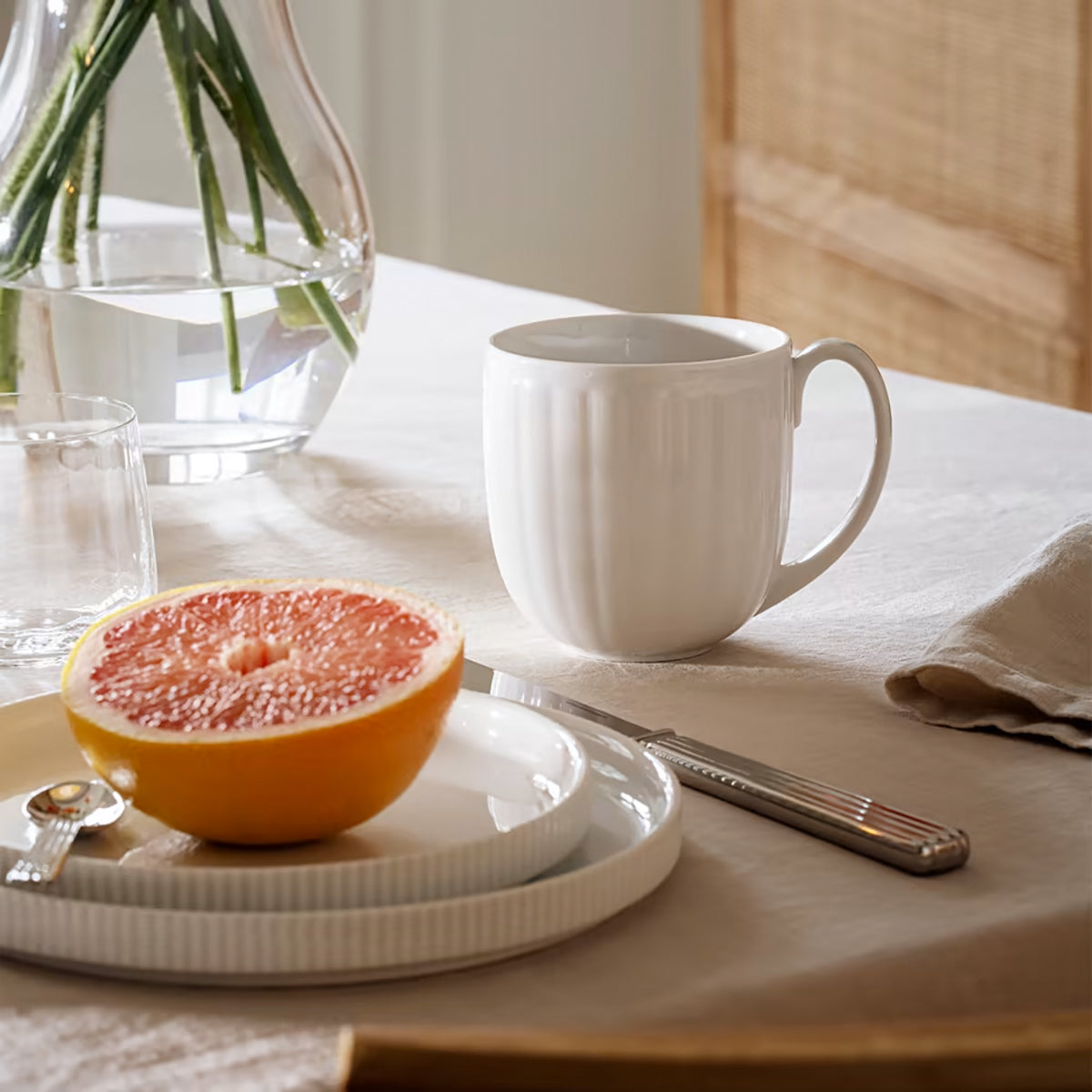 Georg Jensen Bernadotte Mug - Set of 2