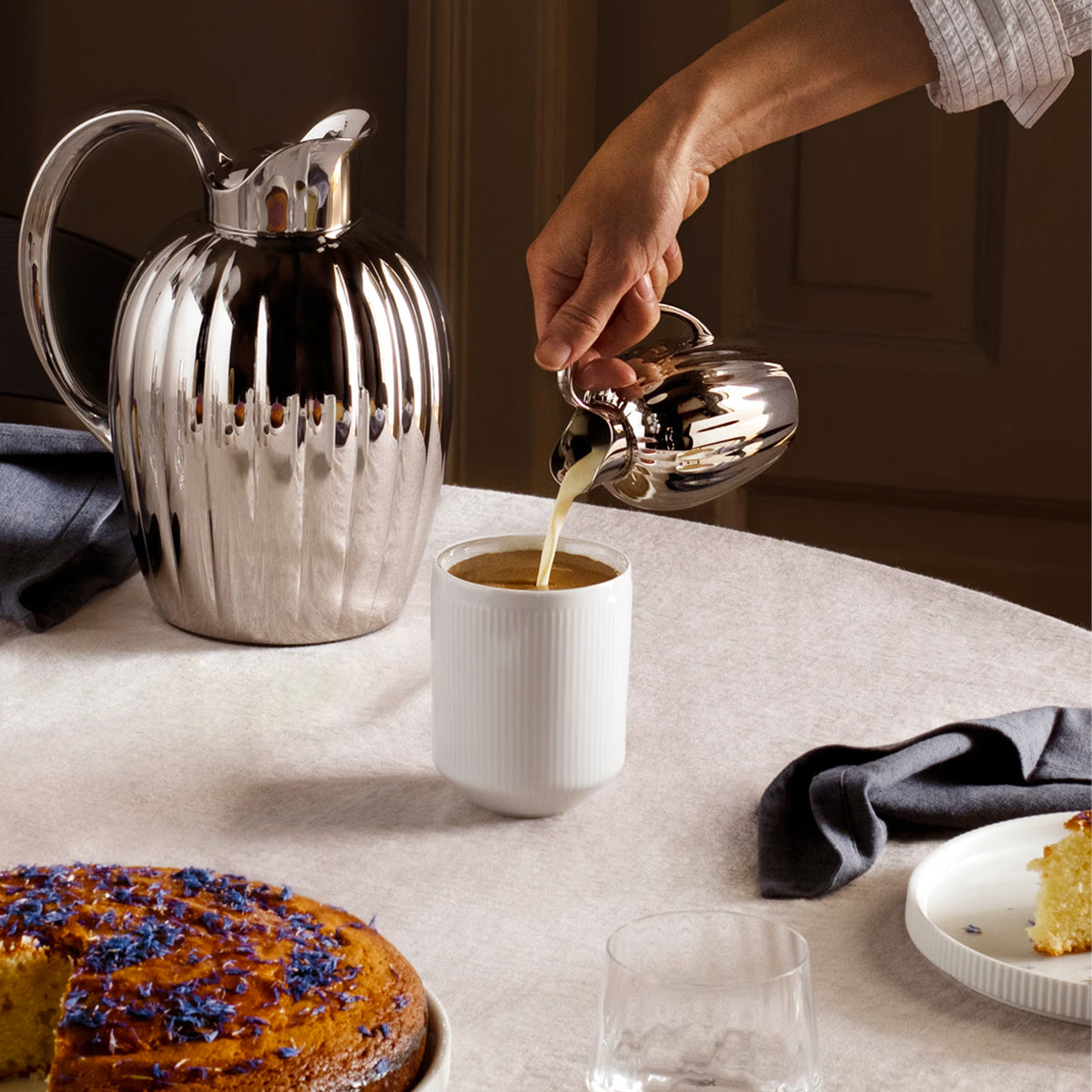 Georg Jensen Bernadotte Creamer Holder