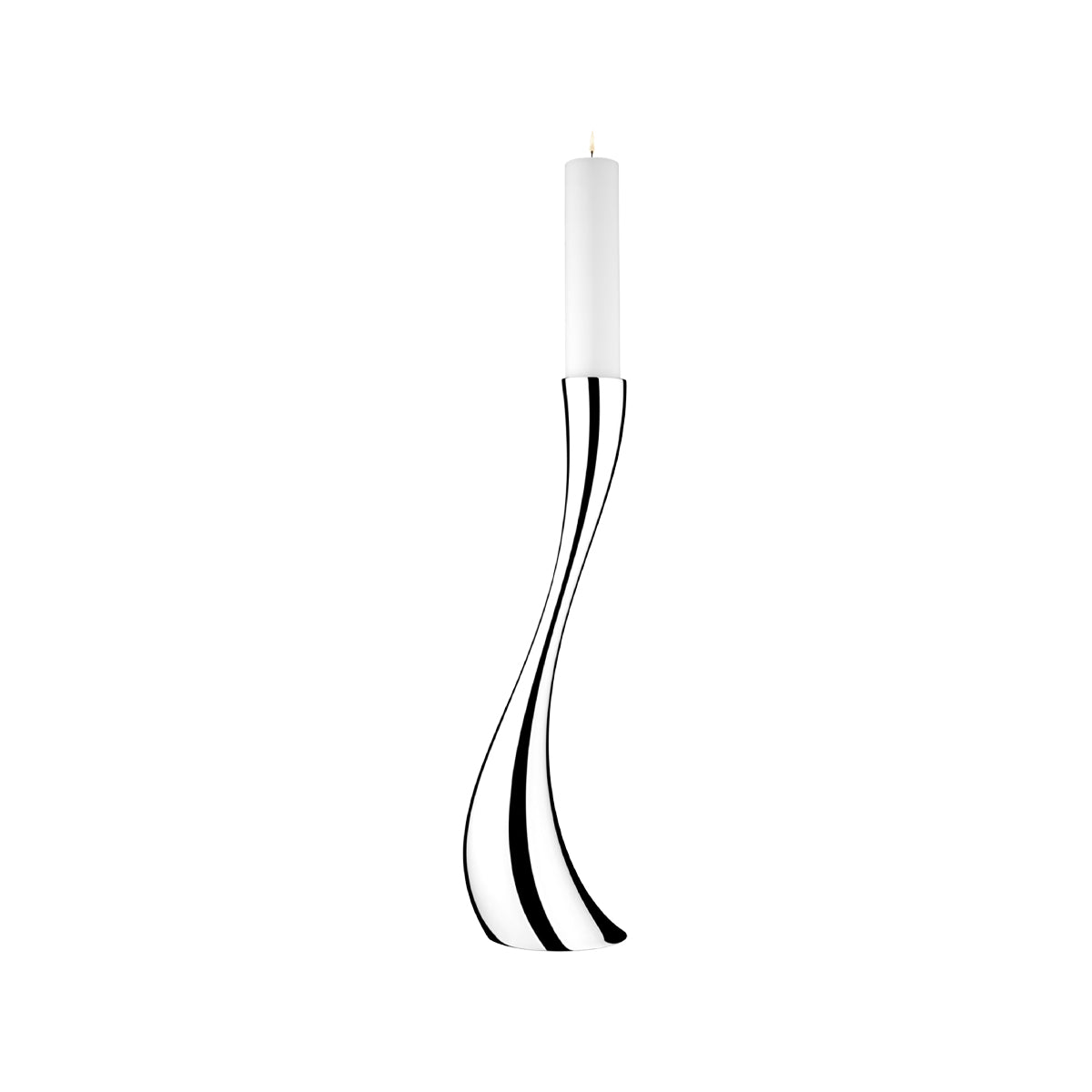 Georg Jensen Cobra Floor Candleholder - Large