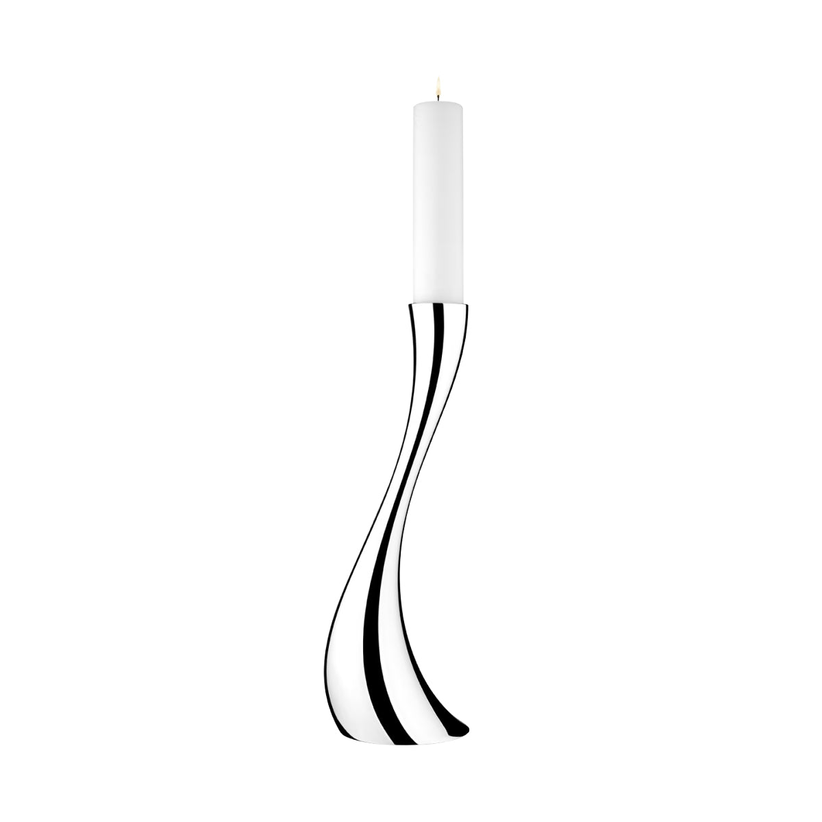 Georg Jensen Cobra Floor Candleholder - Medium