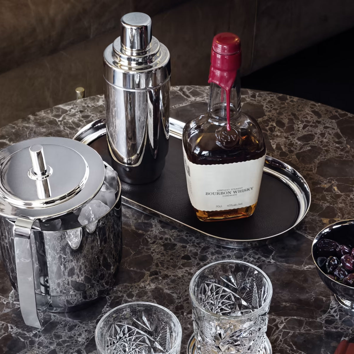Georg Jensen Manhattan Bar Tray