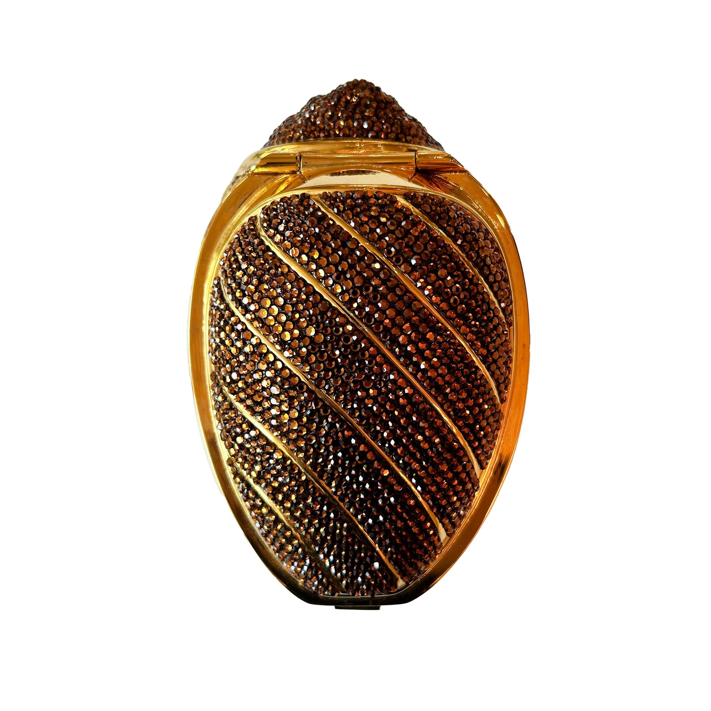 Judith Leiber Conch Shell Minaudière Evening Bag
