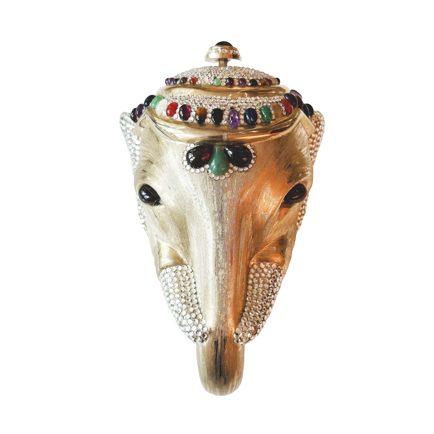 Judith Leiber Lucky Elephant Minaudière Evening Bag