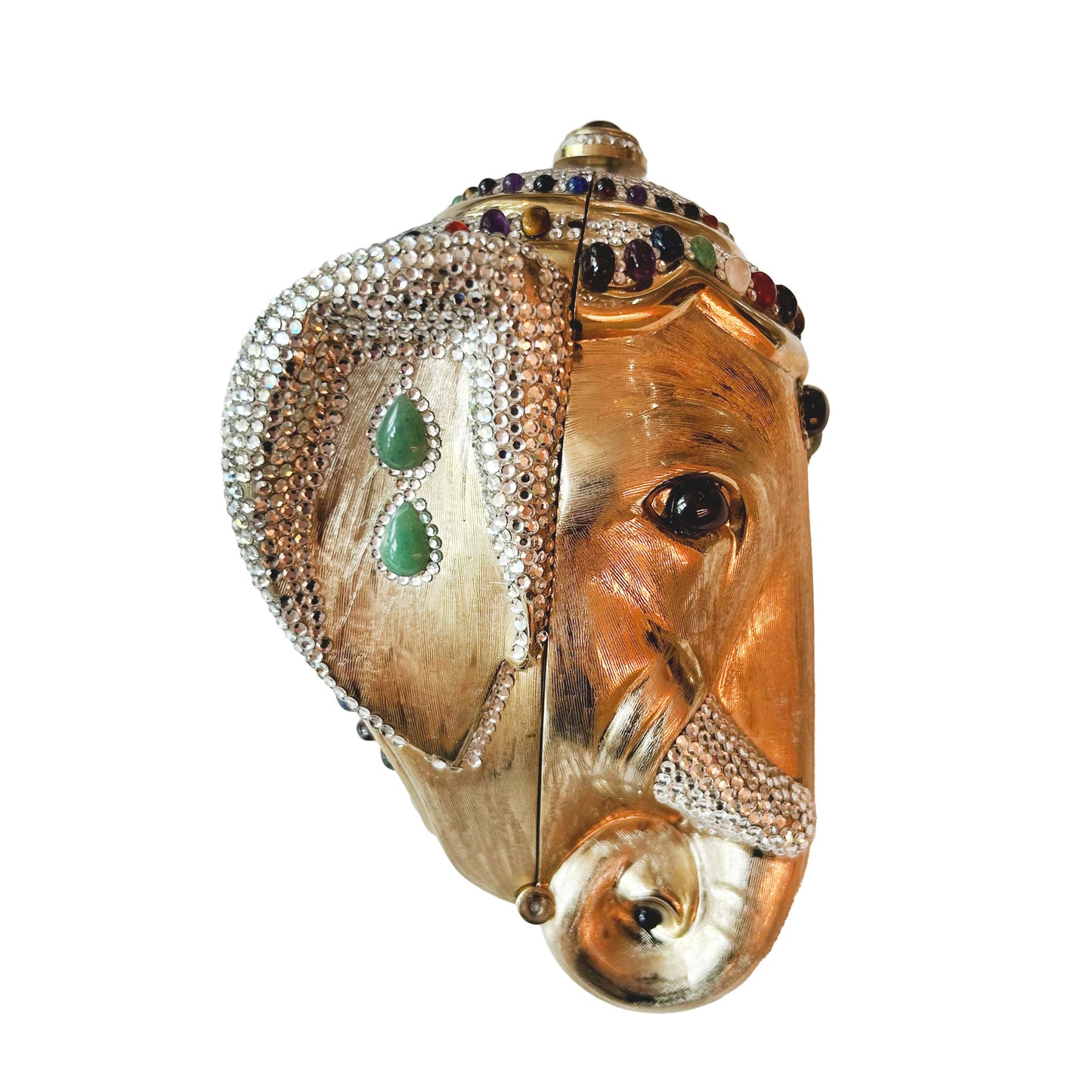 Judith Leiber Lucky Elephant Minaudière Evening Bag