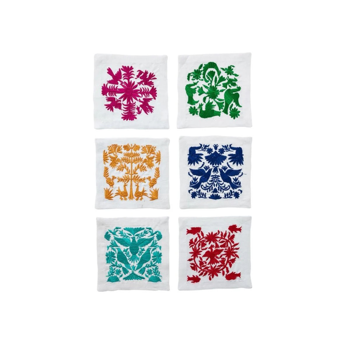 Kim Seybert Otomi Cocktail Napkin - Set of 6