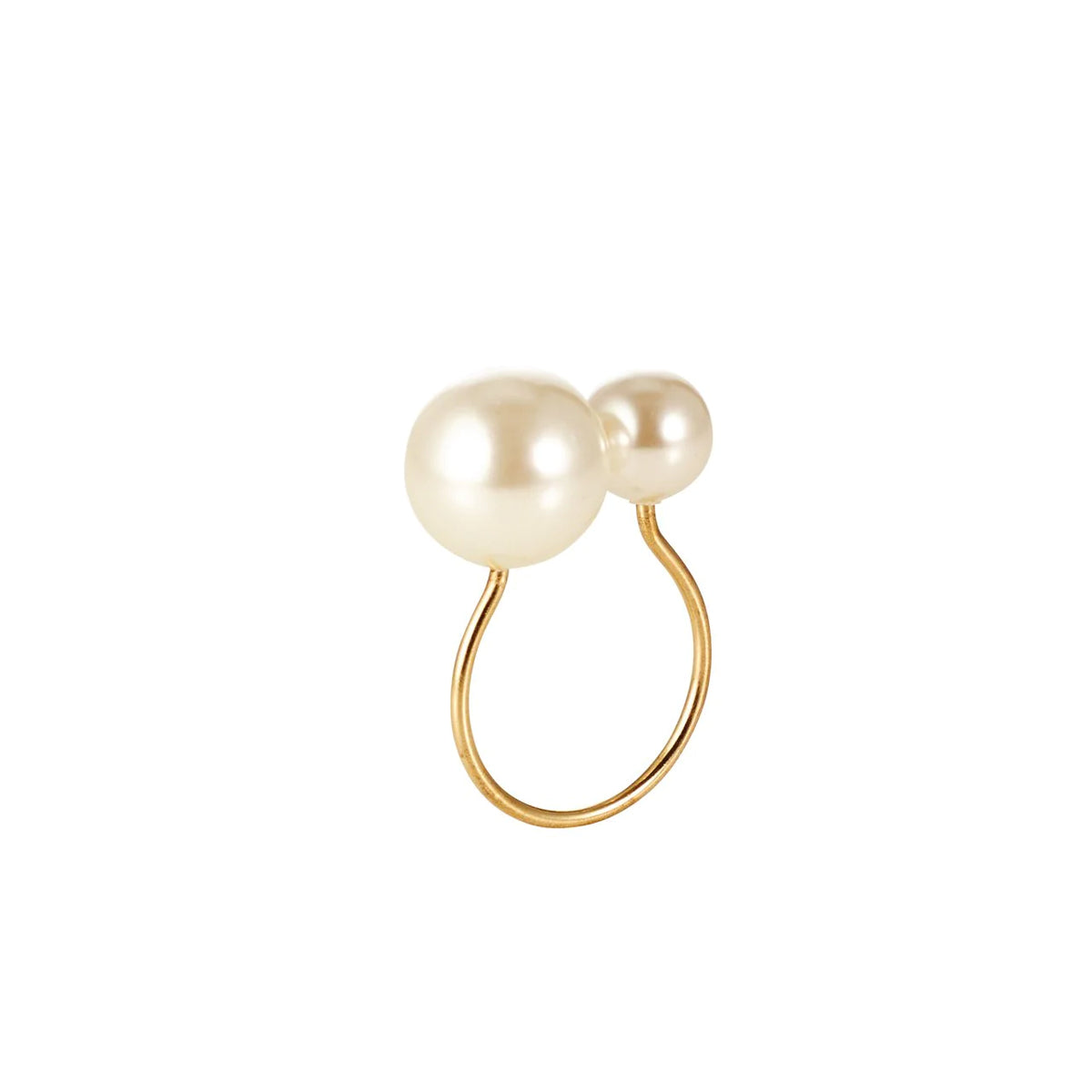 Kim Seybert Pearl Napkin Ring - Set of 4