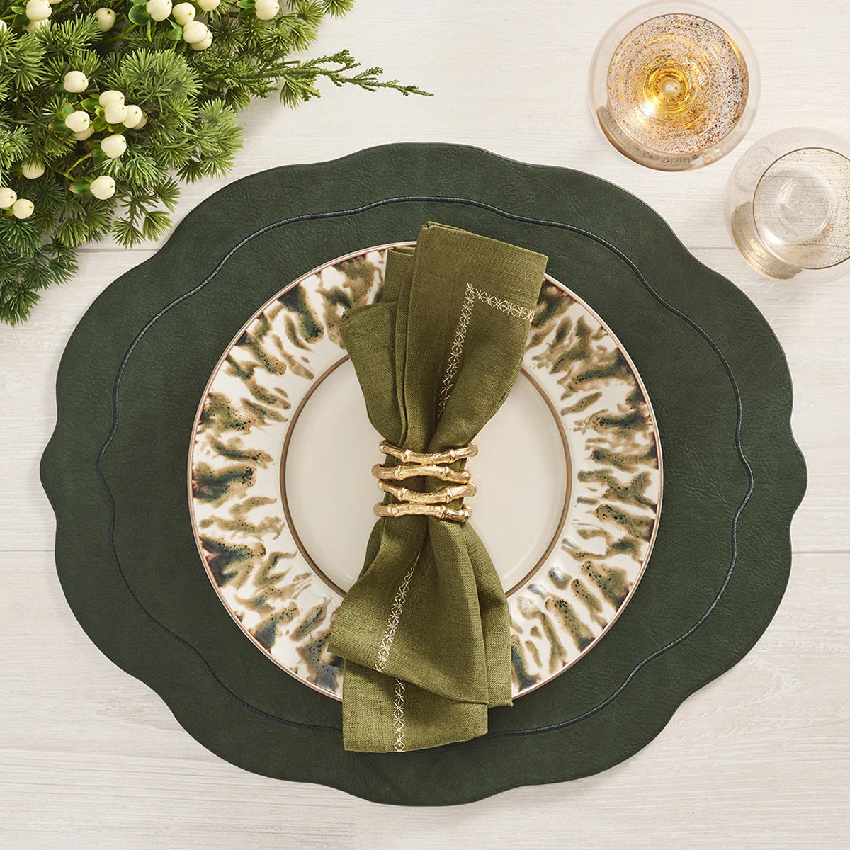 Kim Seybert Tailored Placemat - Set of 4