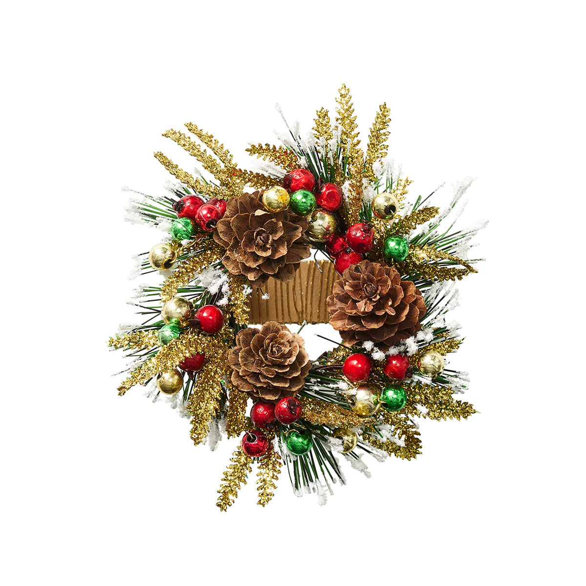 Kim Seybert Winter Wreath Napkin Ring - Set of 4