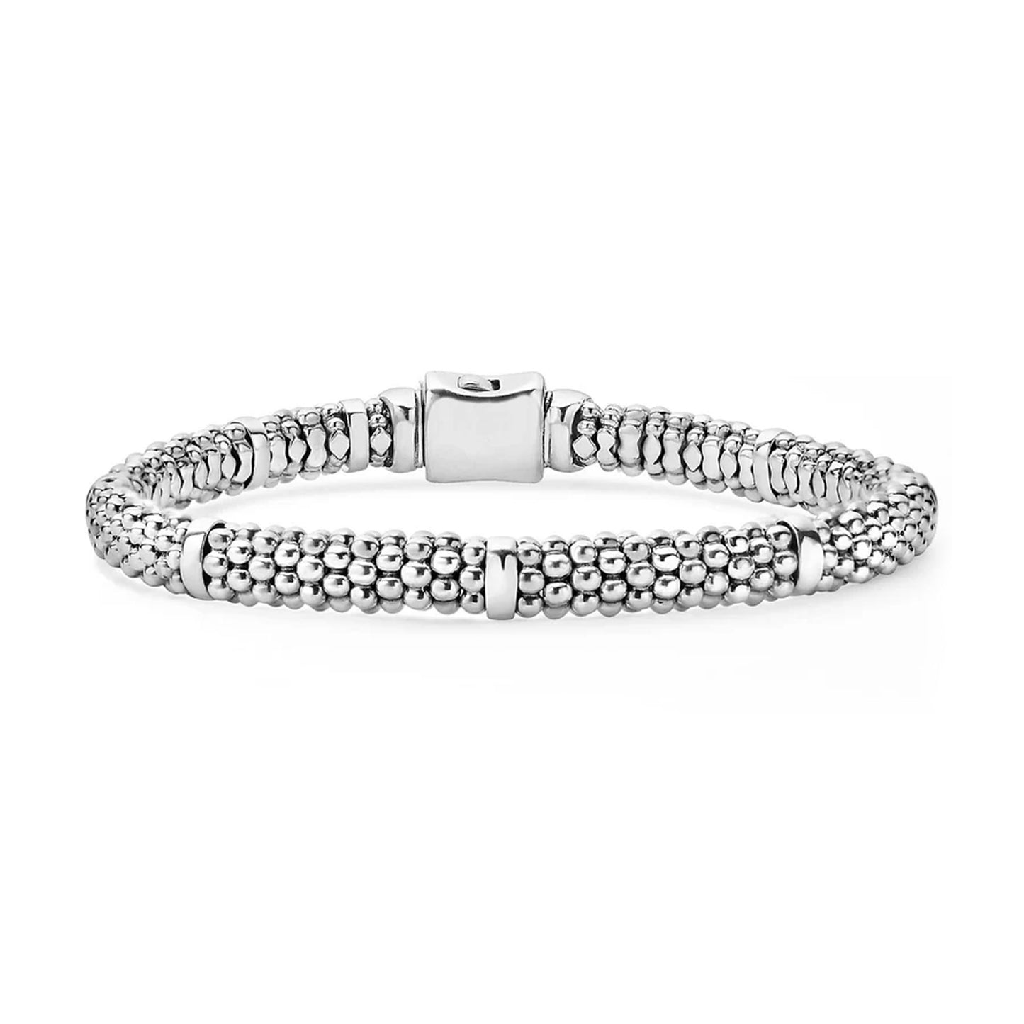 Lagos Sterling Silver Caviar Bracelet