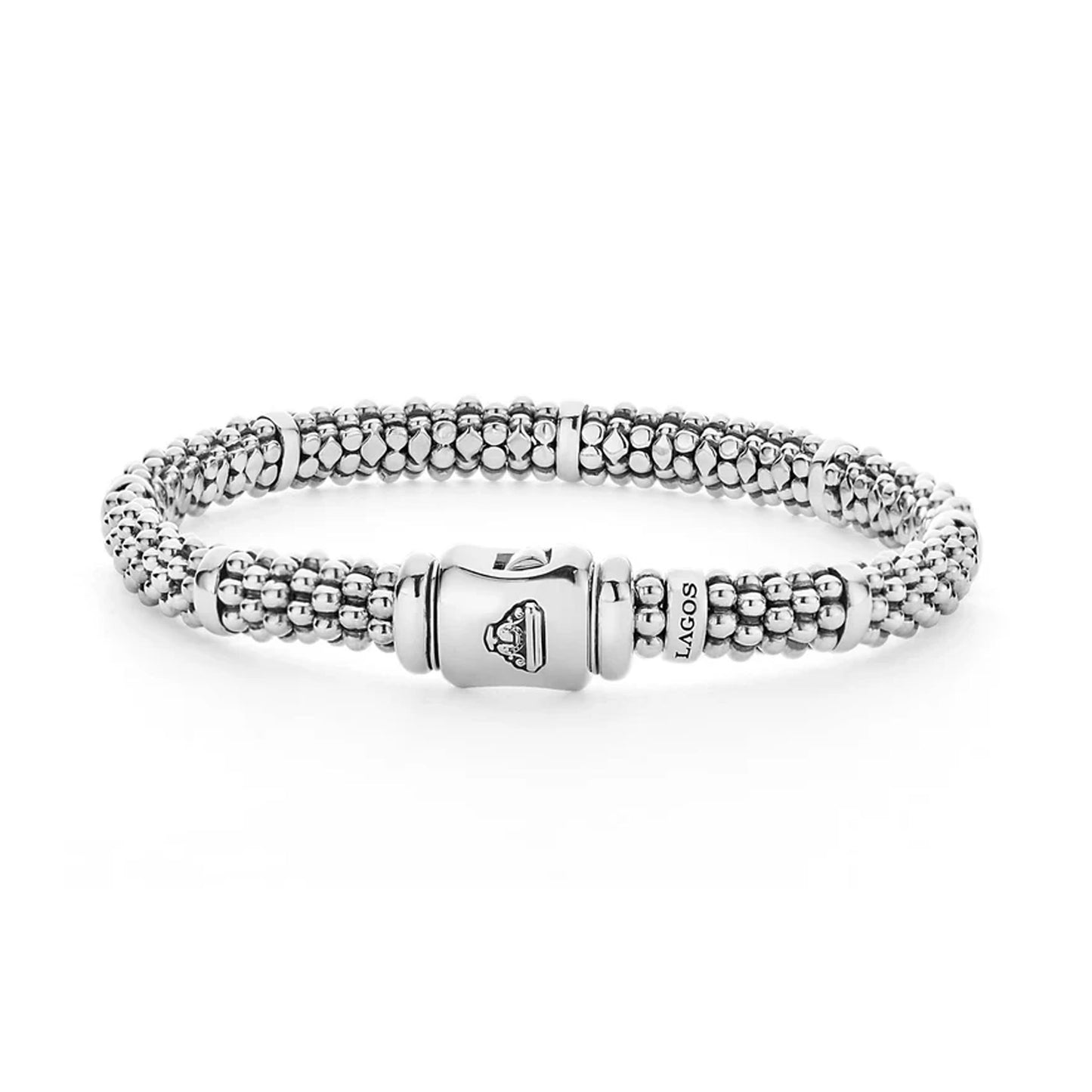 Lagos Sterling Silver Caviar Bracelet