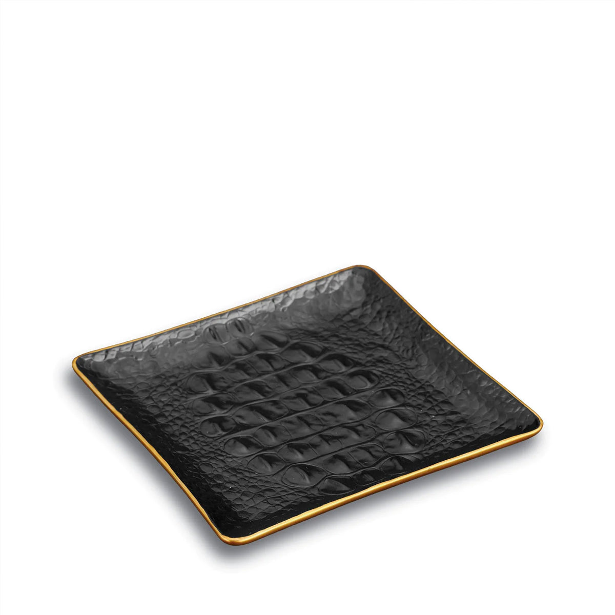 L'Objet Crocodile Square Tray