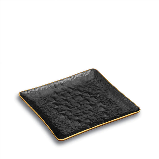 L'Objet Crocodile Square Tray