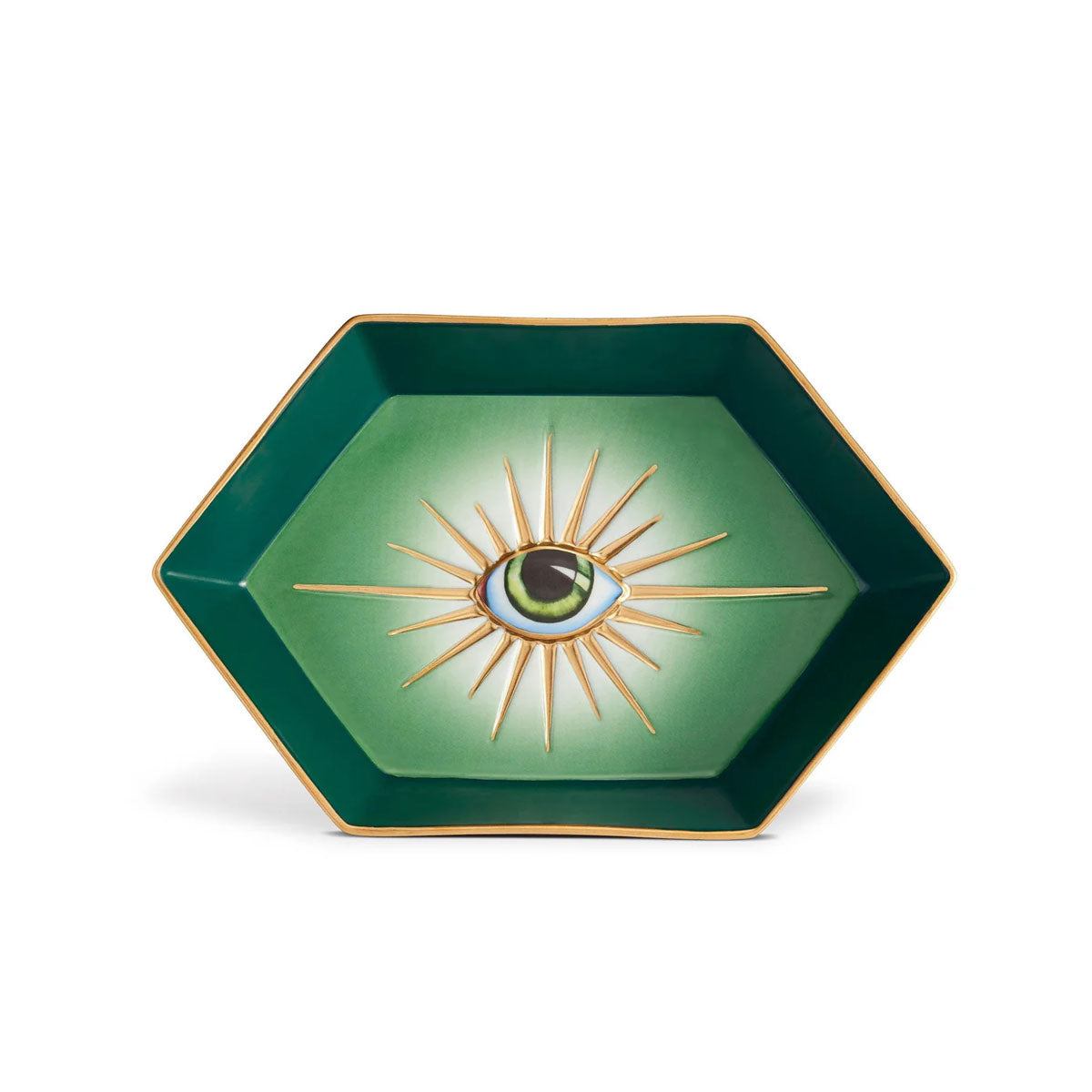 L'Objet Lito Eye Hexagon Tray
