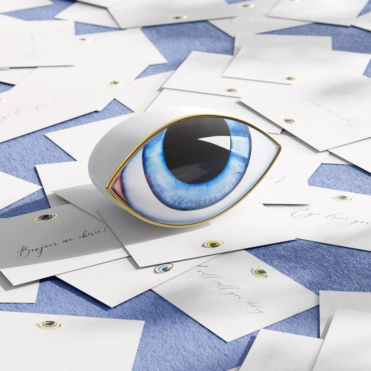 L'Objet Lito Eye Paperweight