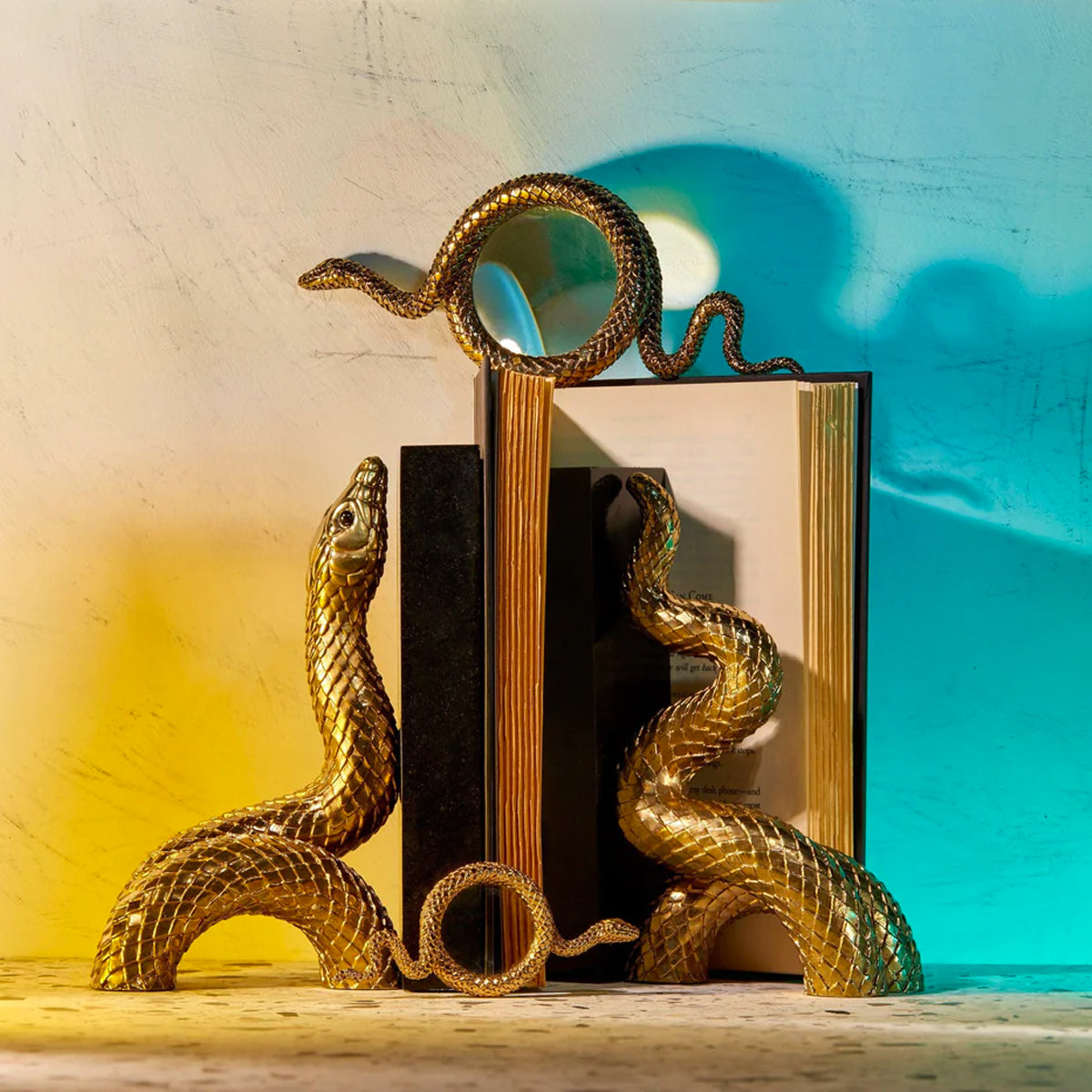 L'Objet Snake Bookends