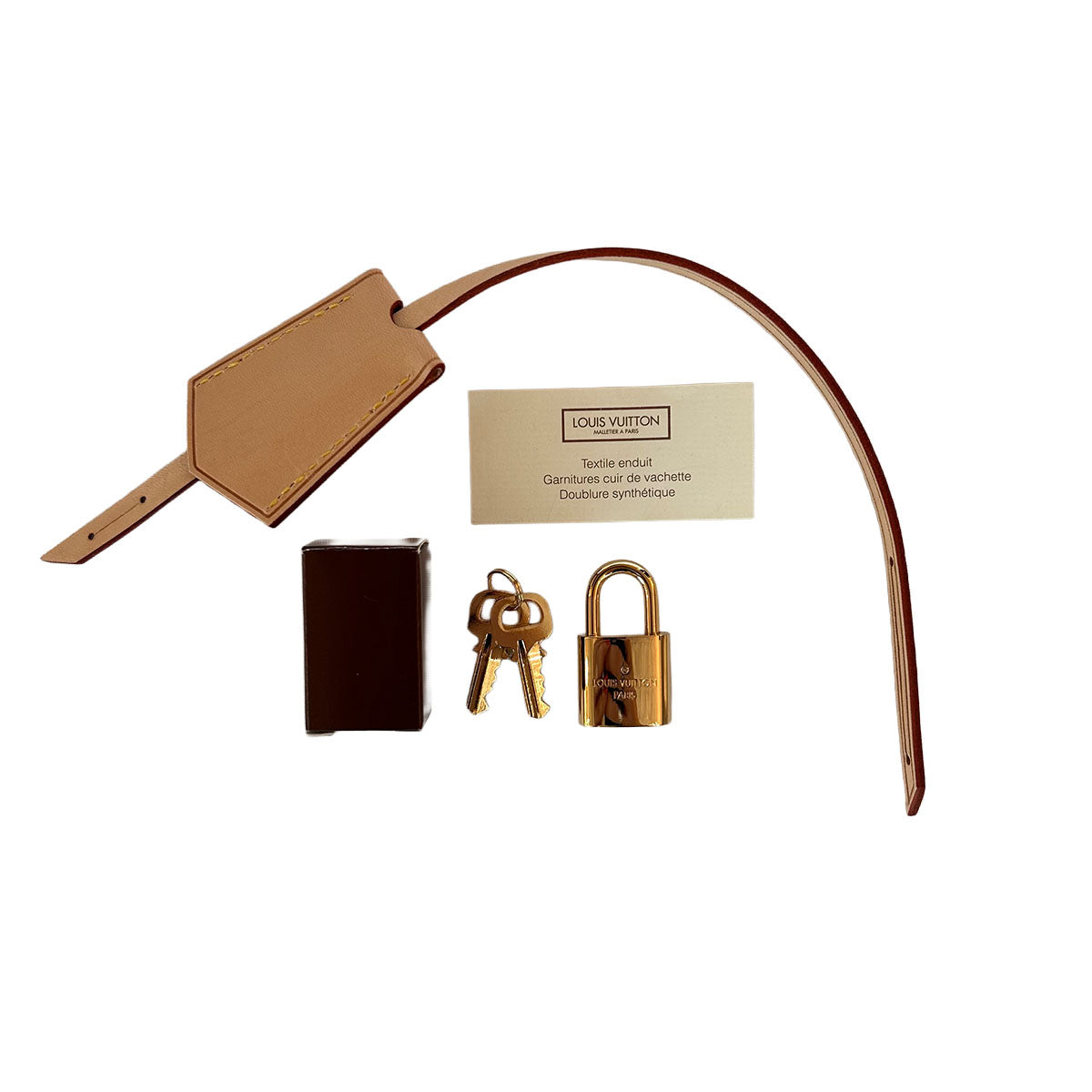 Louis Vuitton Padlock and Cloche