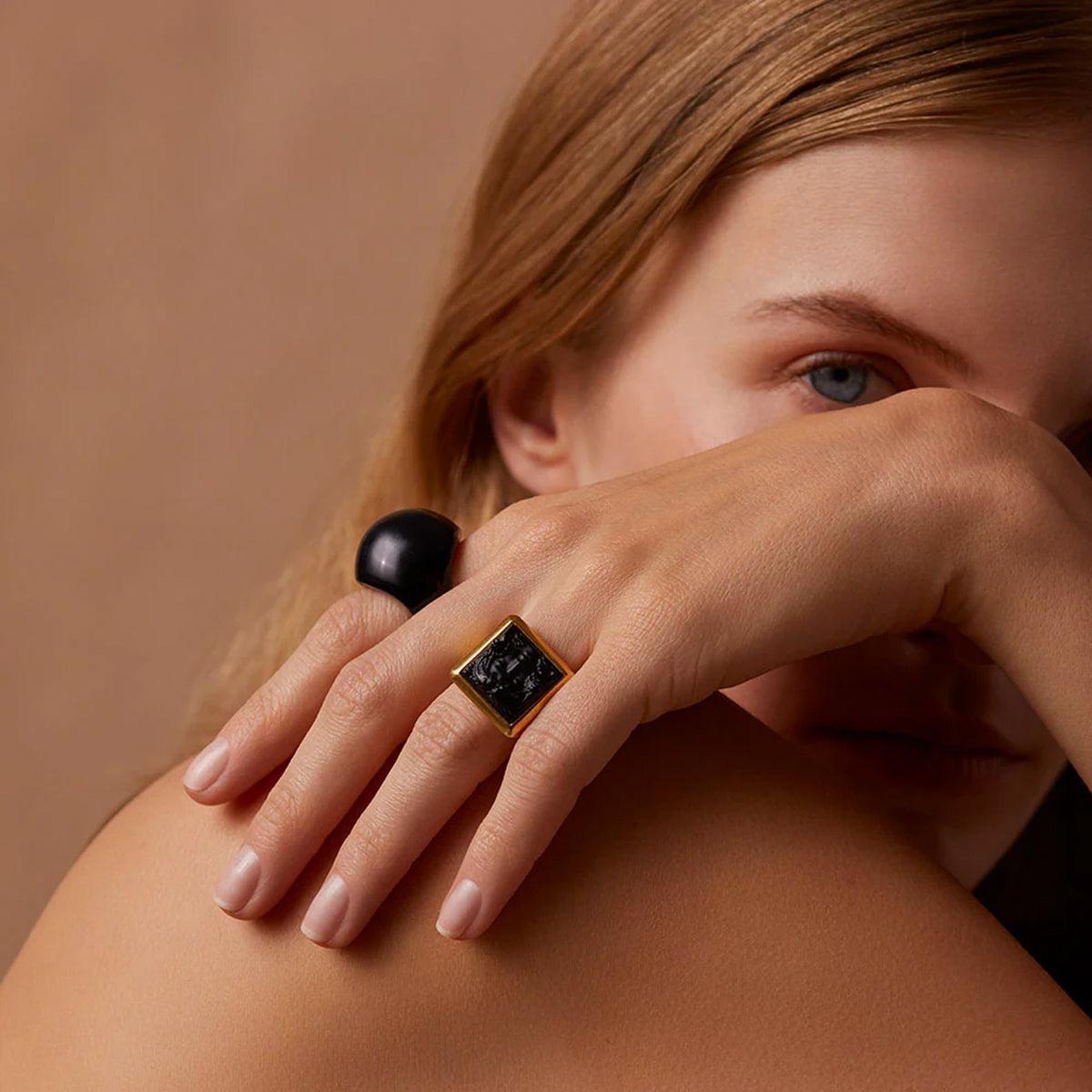 Lalique Cabochon RIng