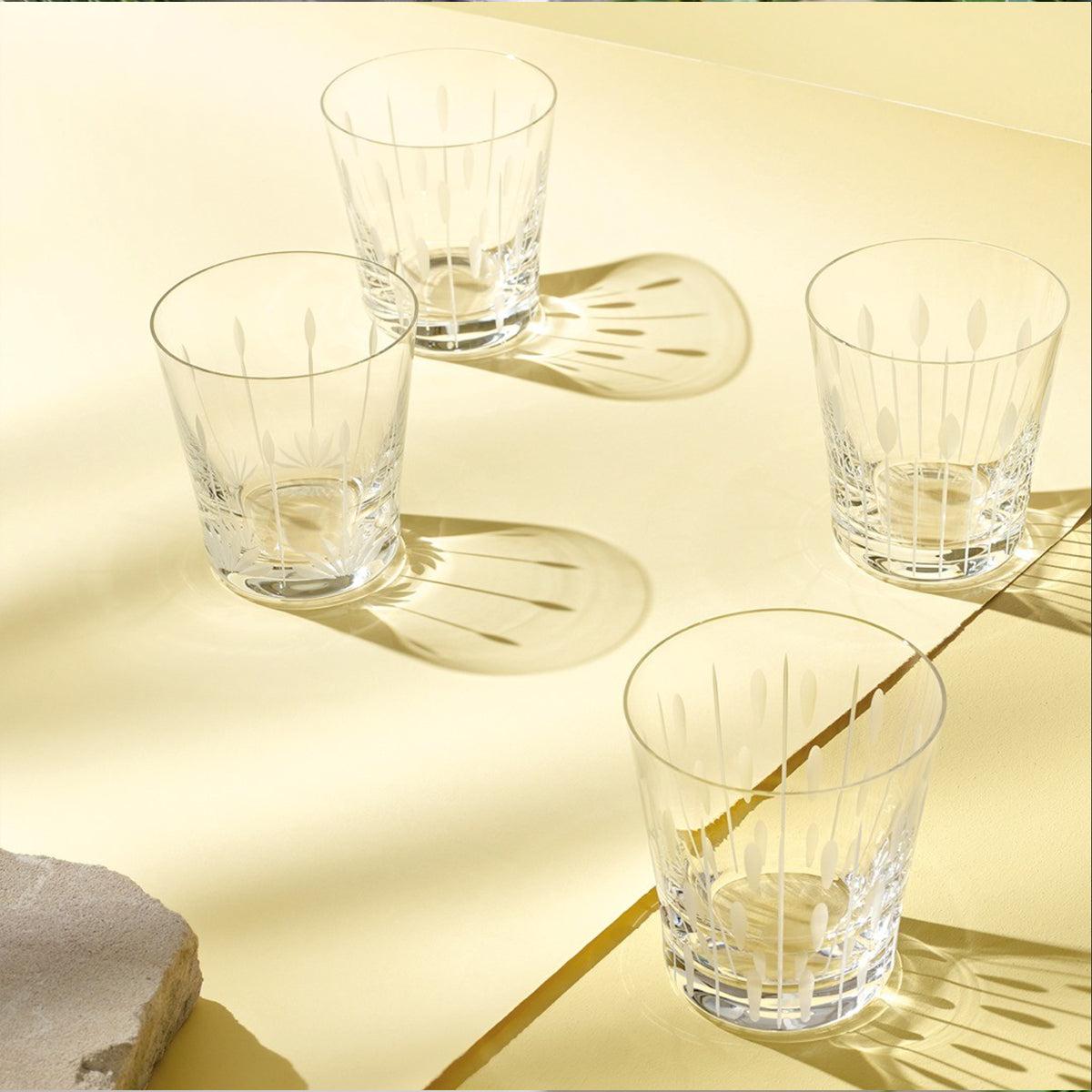 Lalique Lotus Tumblers