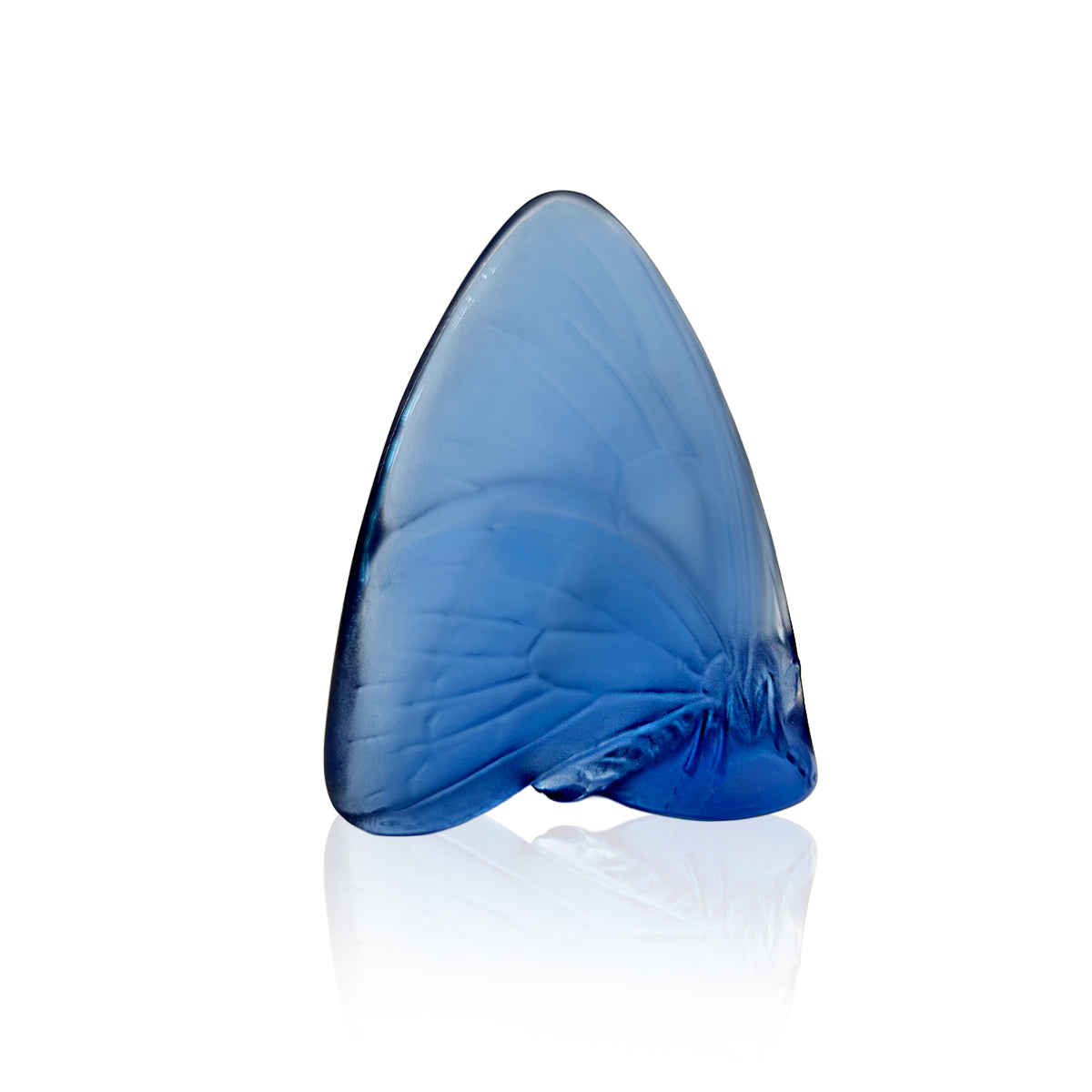 Lalique Sapphire Butterfly Figure