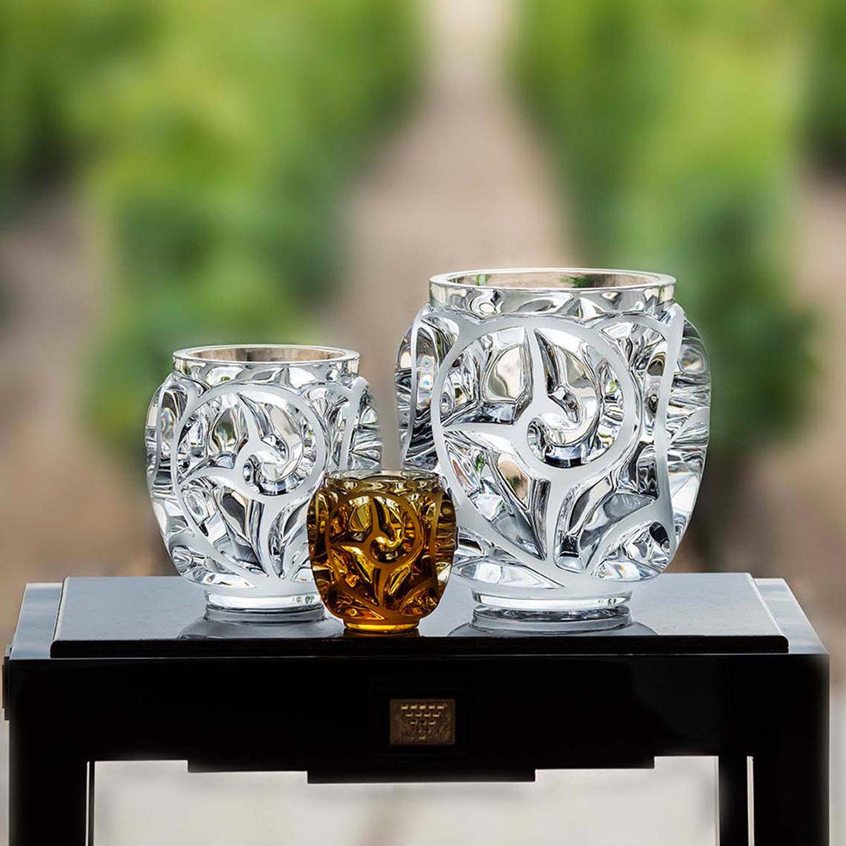 Lalique Tourbillons Vase - Small