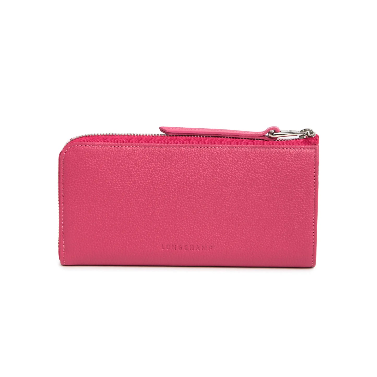 Longchamp Le Foulonne 3/4 Leather Zip Wallet