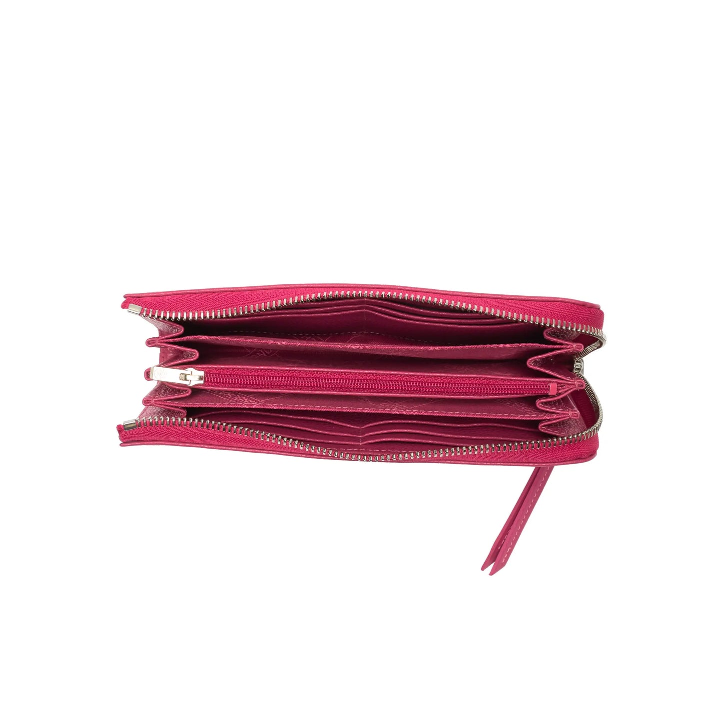 Longchamp Le Foulonne 3/4 Leather Zip Wallet