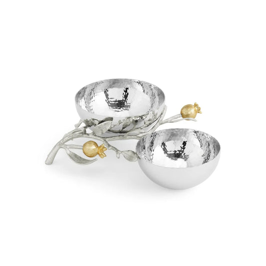 Michael Aram Pomegranate Double Bowl