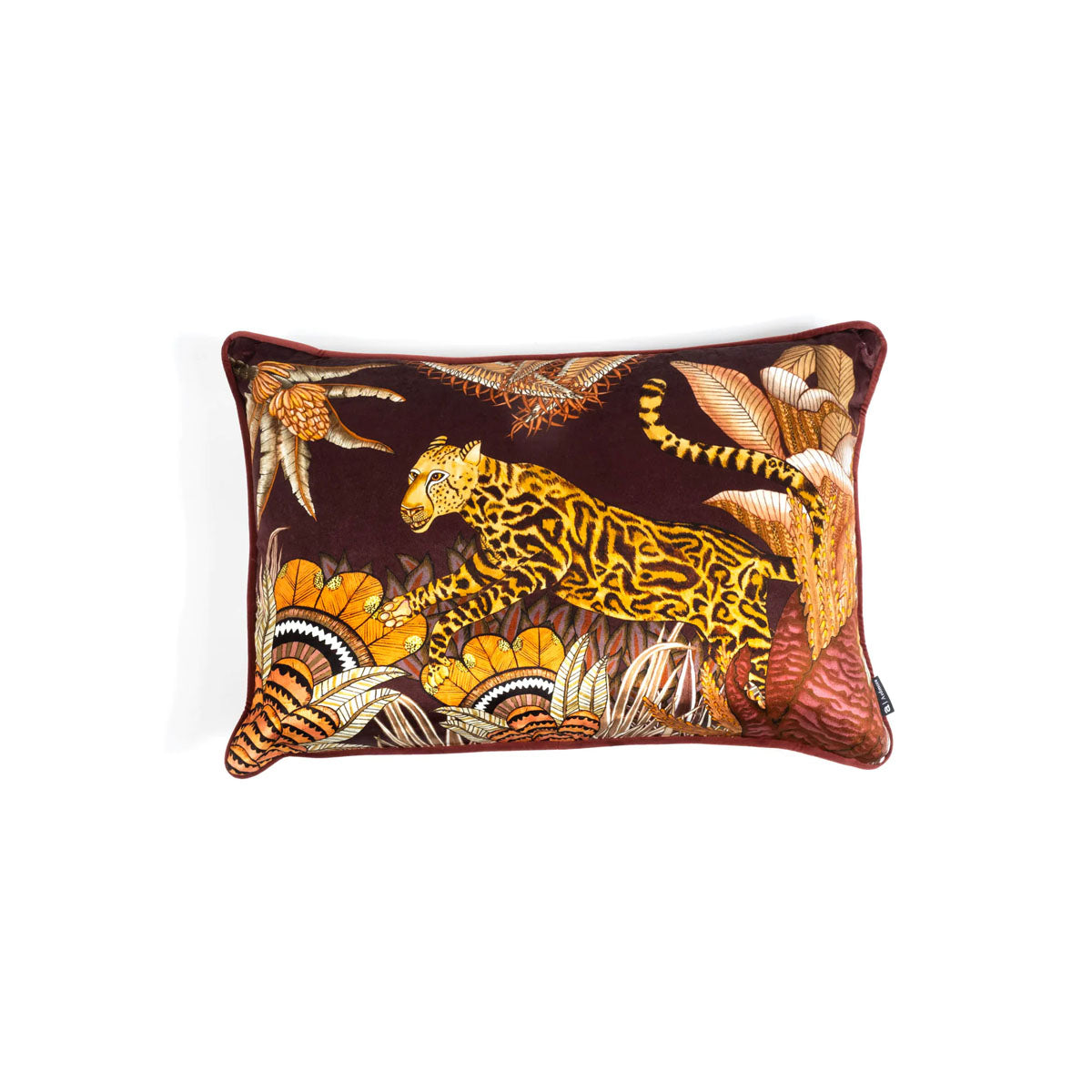 Cheetah lumbar pillow hot sale