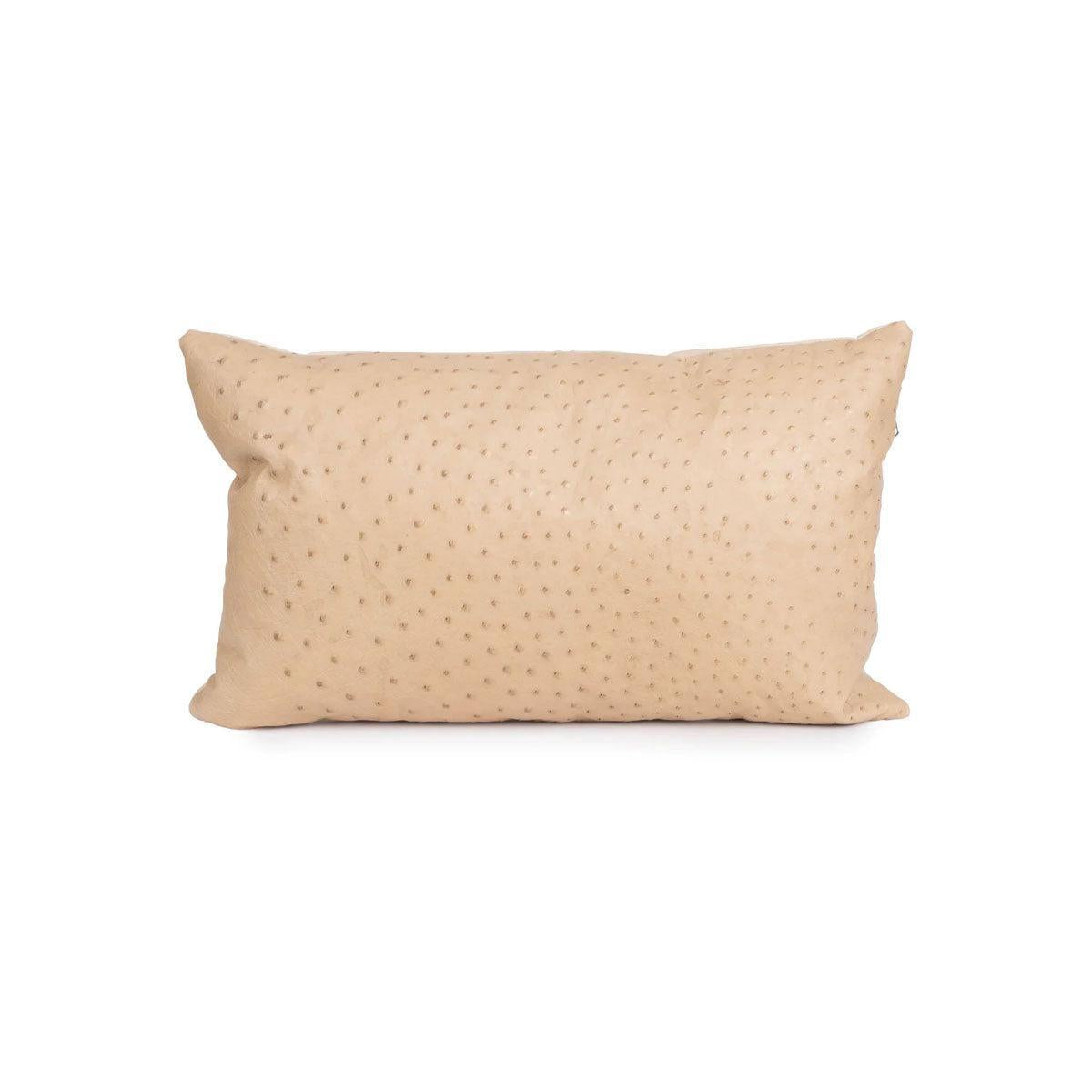 Ardmore Design - Ostrich Leather Lumbar Pillow