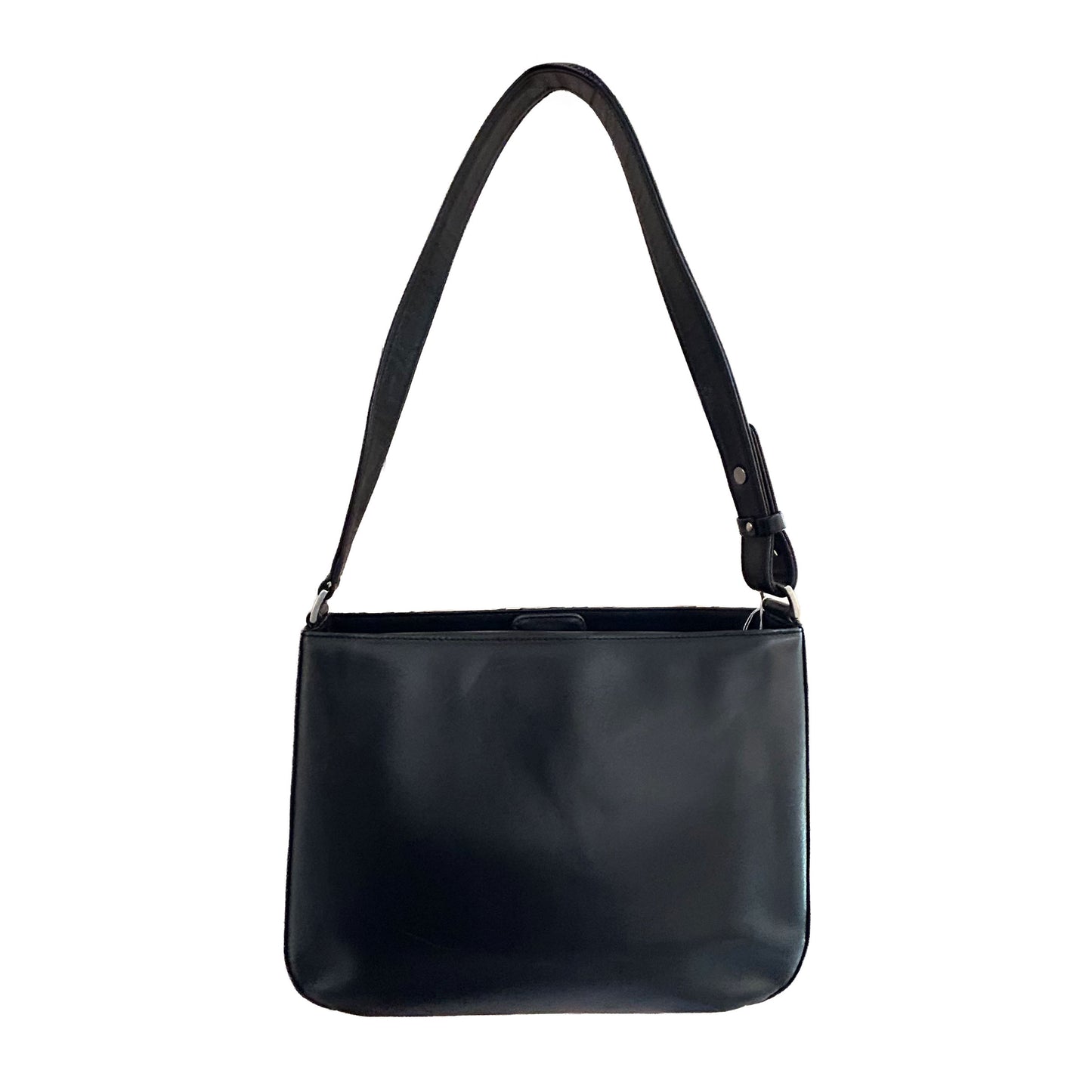 Pre-Loved Burberry Nova Check Leather Shoulder Bag