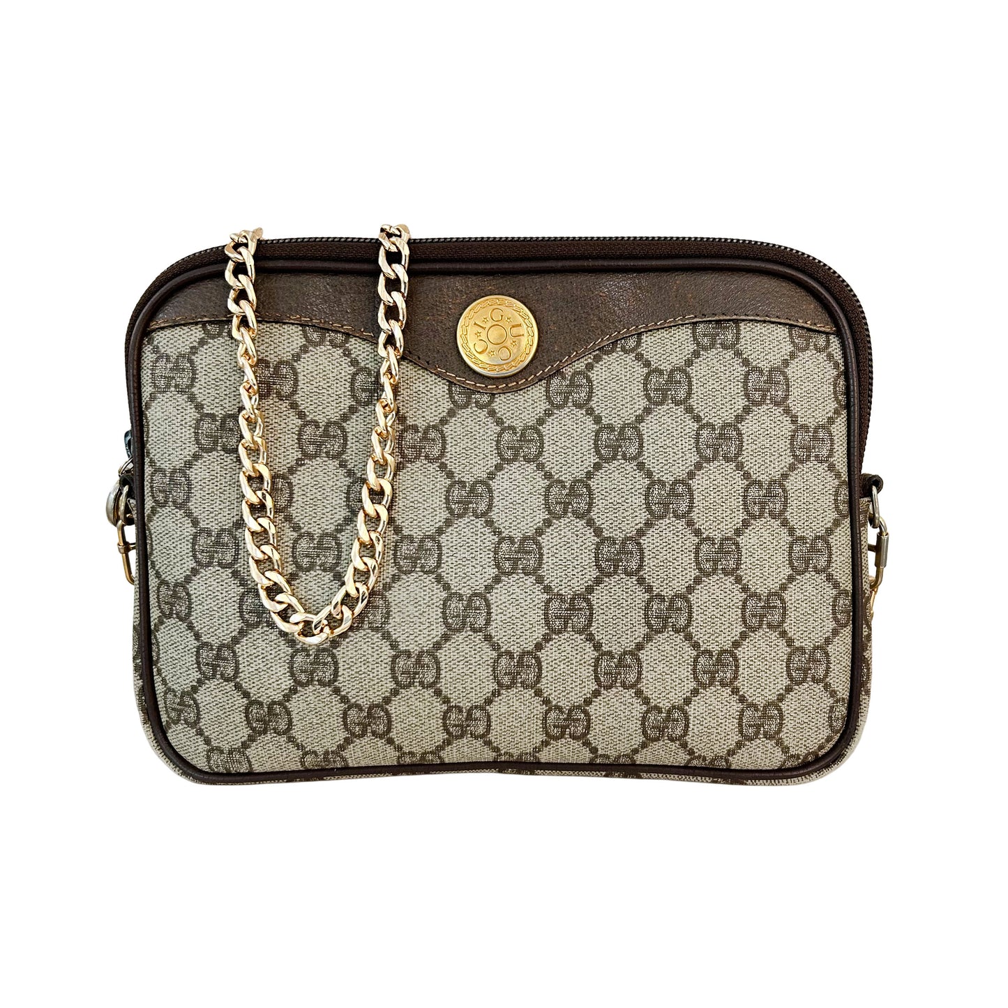 Pre-Loved Gucci GG Supreme Crossbody Bag