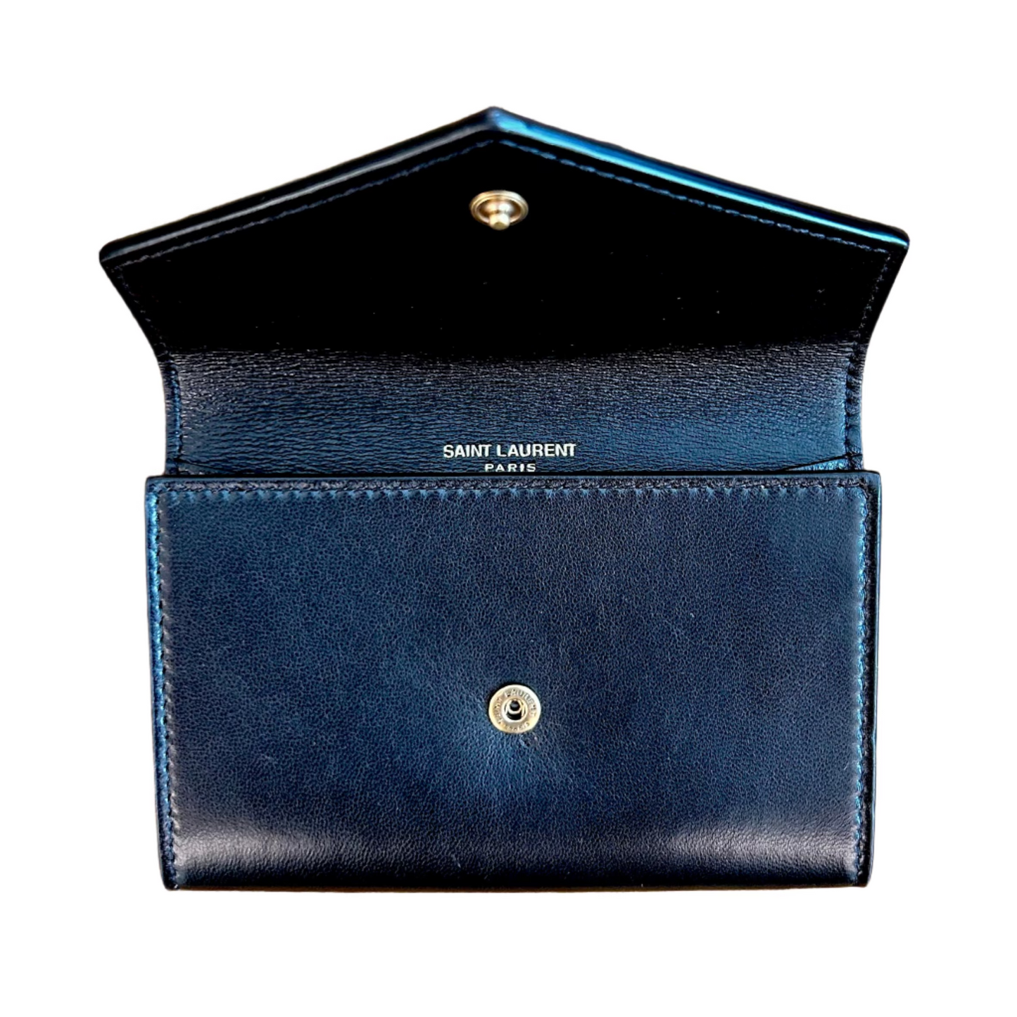 Pre-Loved YSL Cassandre Small Envelope Wallet