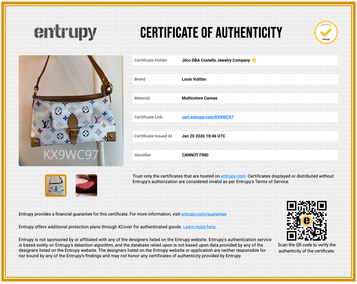 Pre-Loved Louis Vuitton Monogram Multicolore Eliza Shoulder Bag