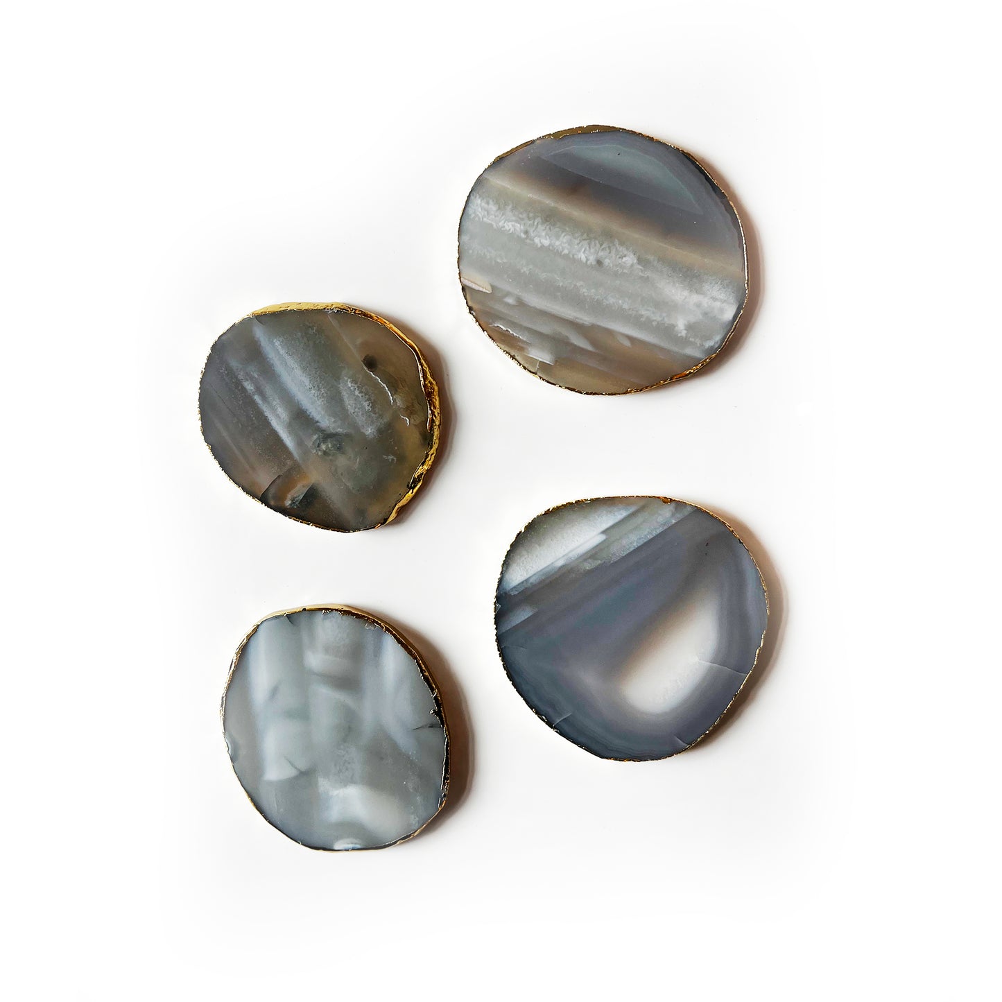 Handmade Agate Coasters