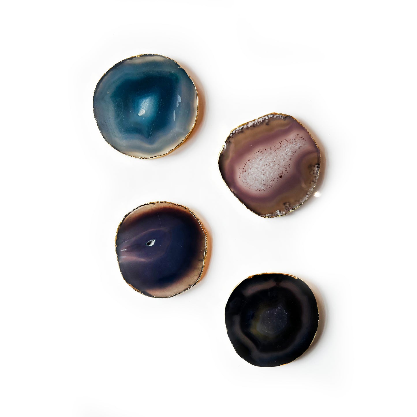 Handmade Agate Coasters