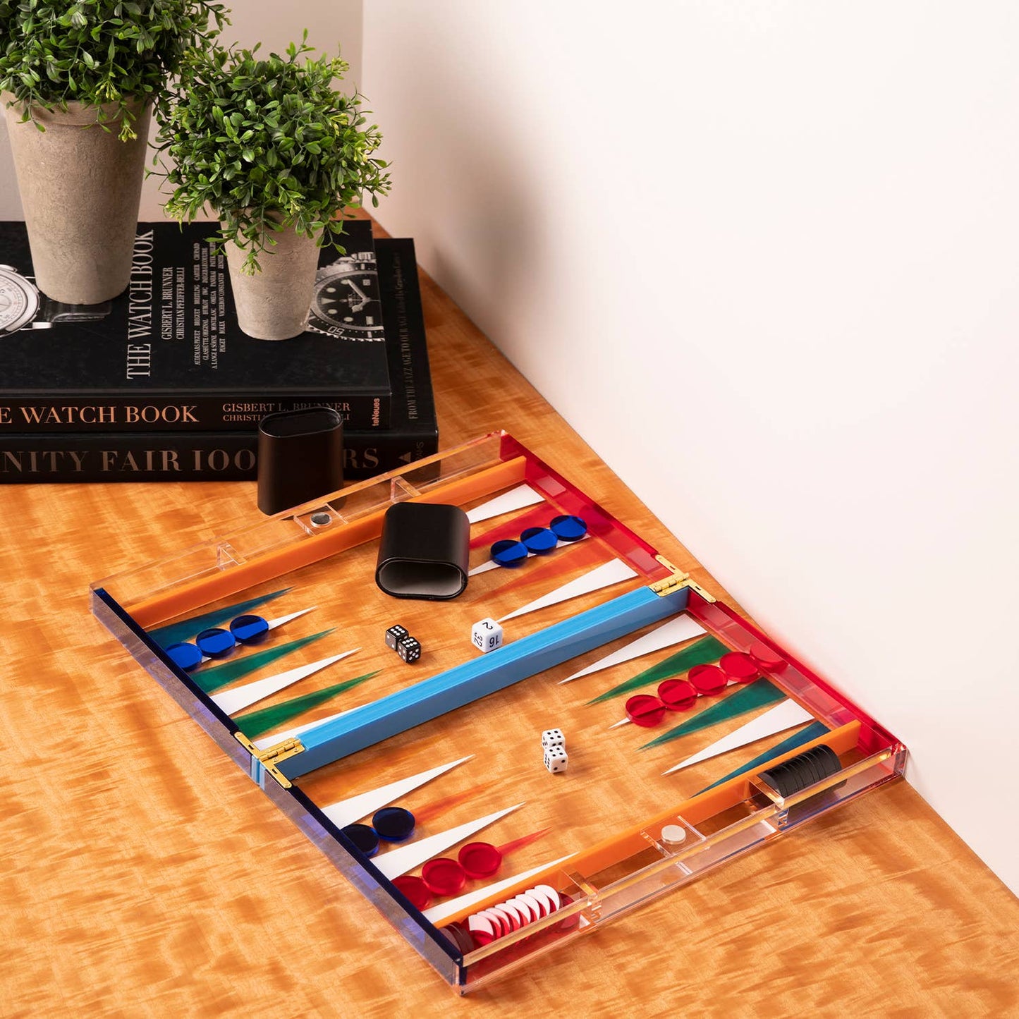 Bey-Berk - Acrylic Backgammon Set