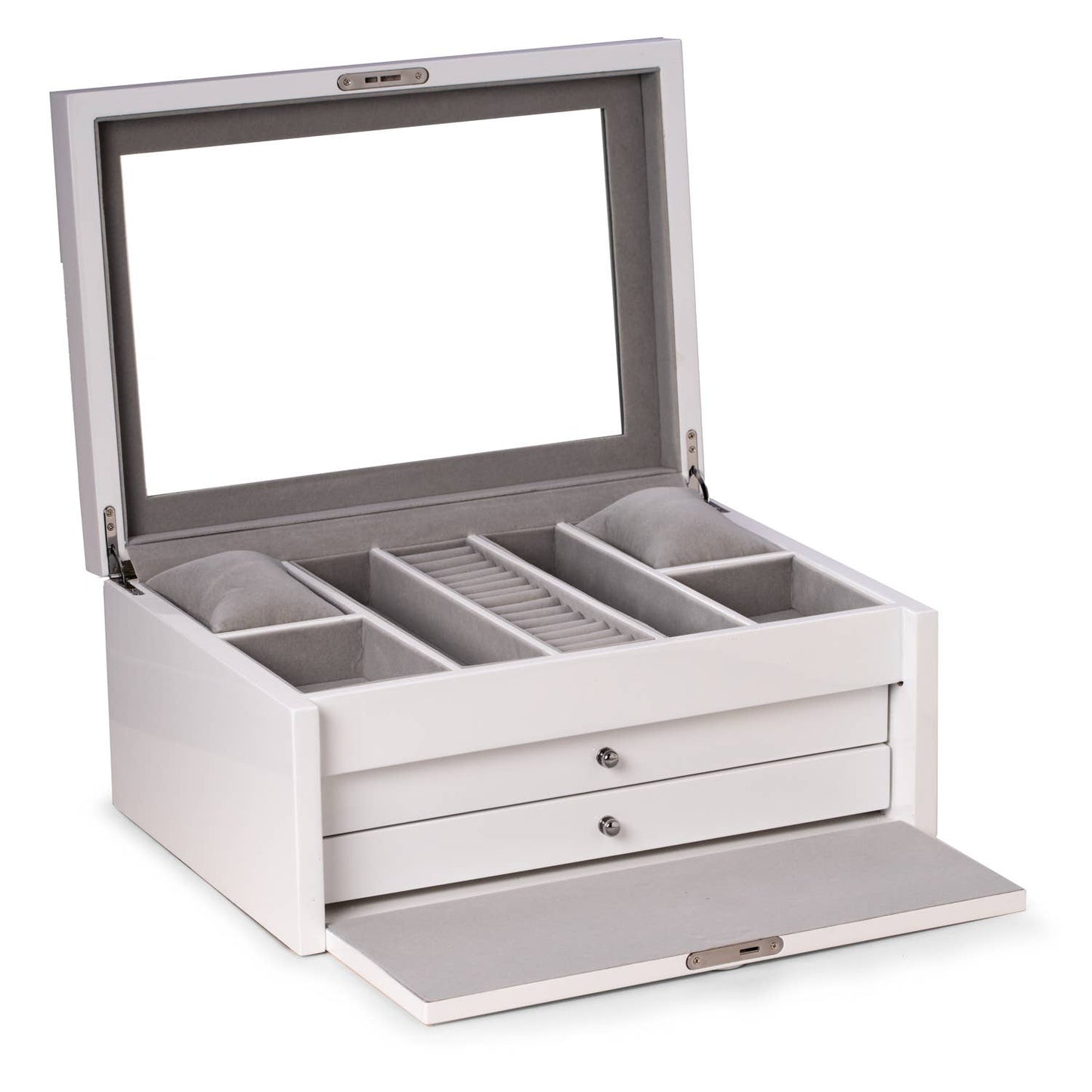 Bey-Berk Leighton Jewelry Chest
